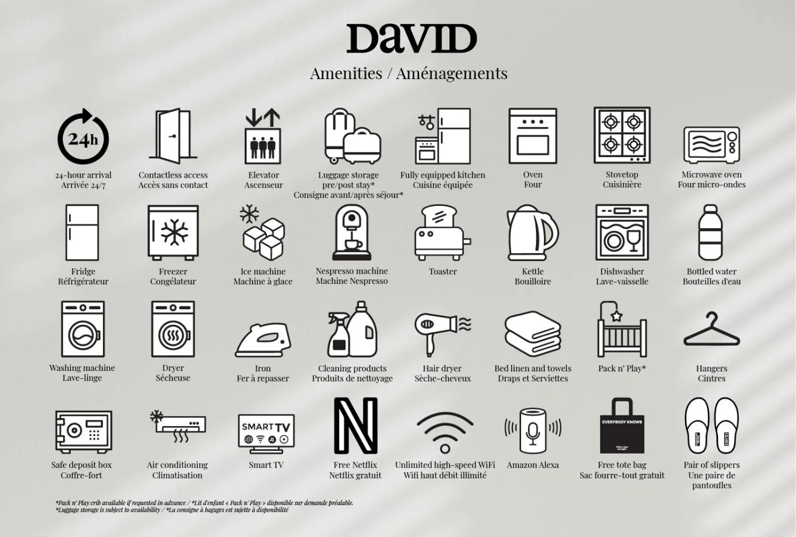 Text overlay in David Hotel