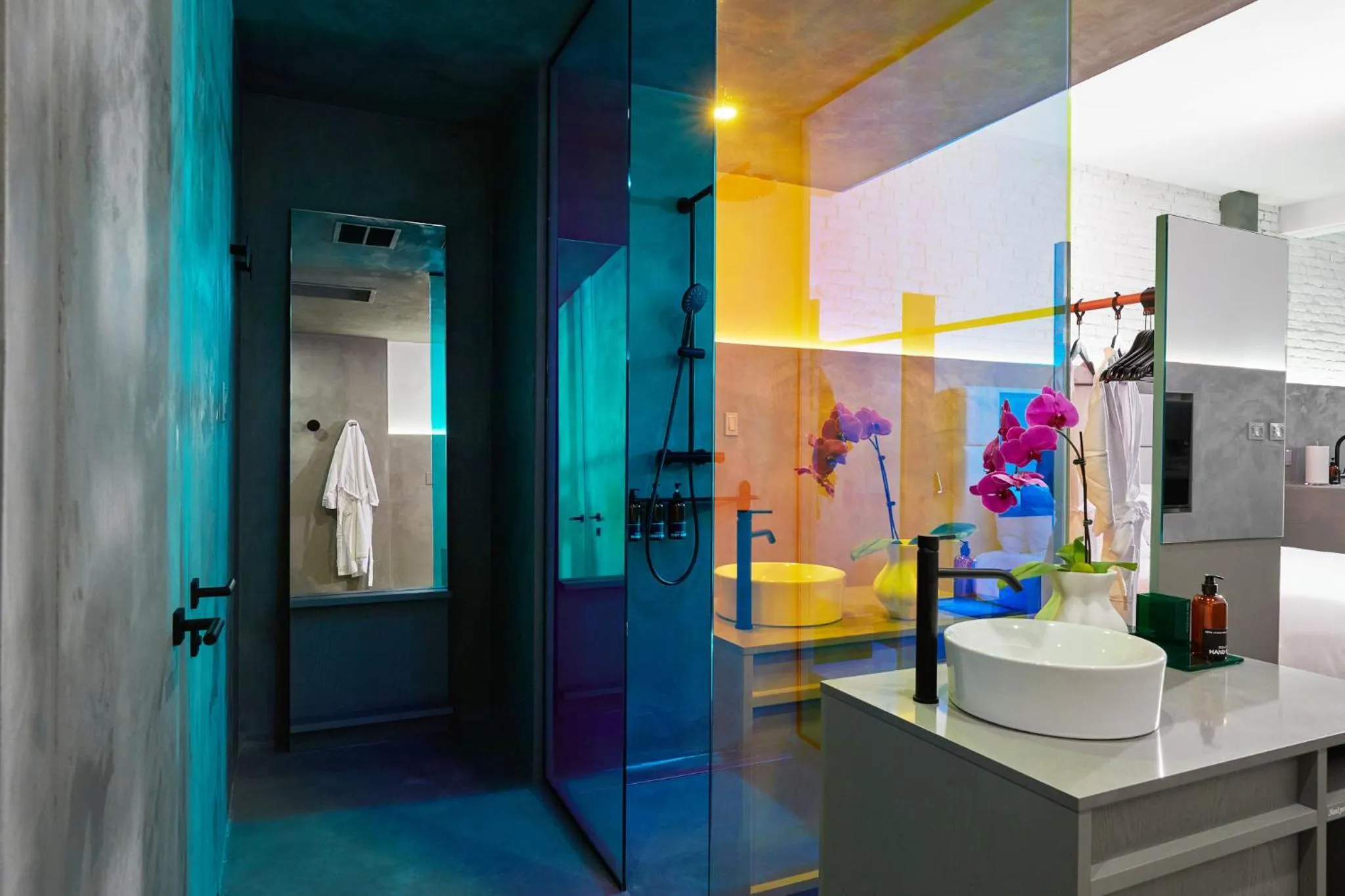 Bathroom in David Hotel