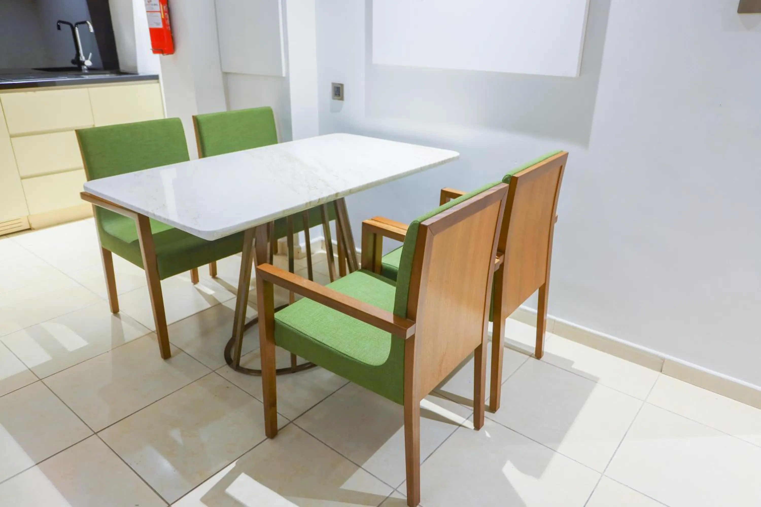 Dining area in Ramee Palace Hotel