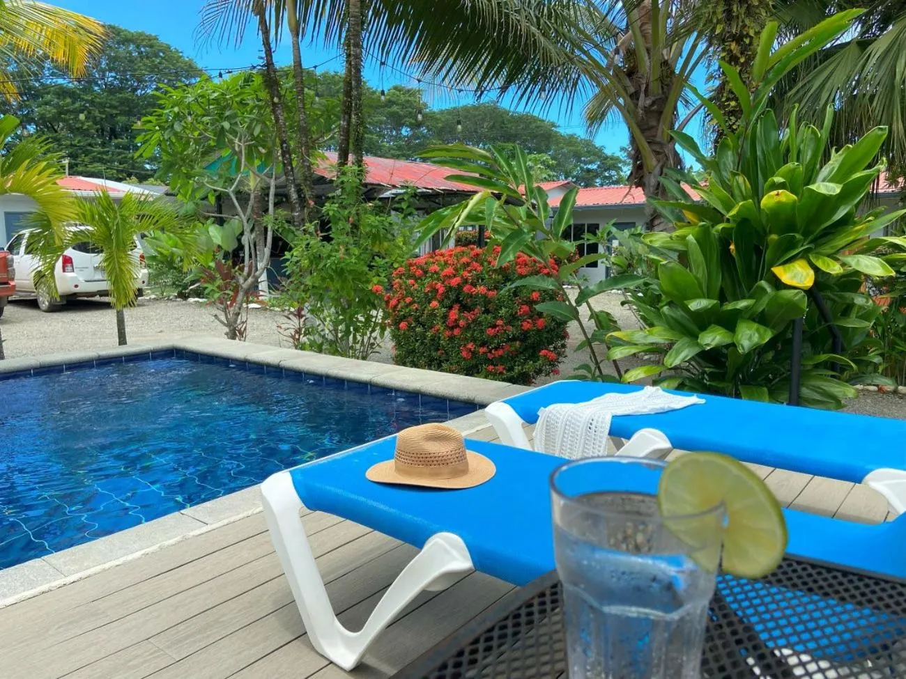 Swimming pool in Rooms & Pool Macaws