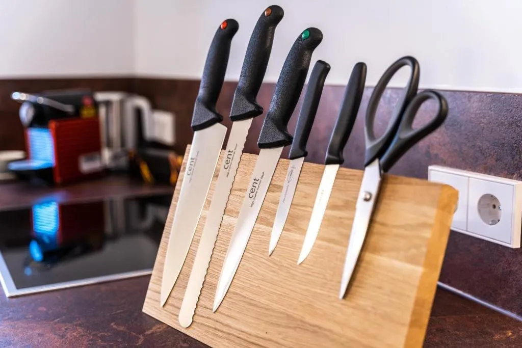 Kitchen or kitchenette in Gasthof Linde