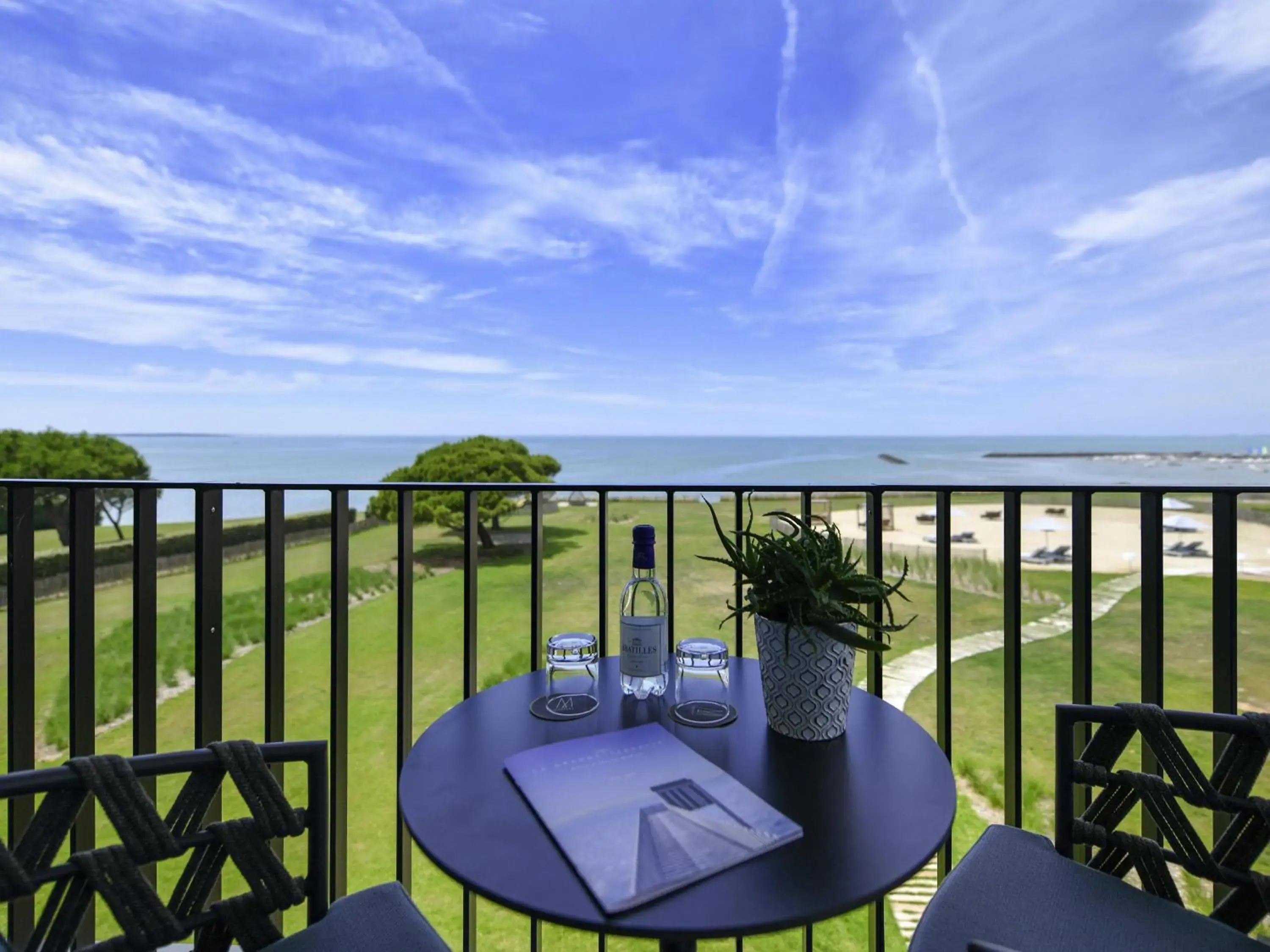 Bedroom in La Grande Terrasse Hotel & Spa La Rochelle - MGallery Collection Bedroom in La Grande Terrasse Hotel & Spa La Rochelle - MGallery Collection