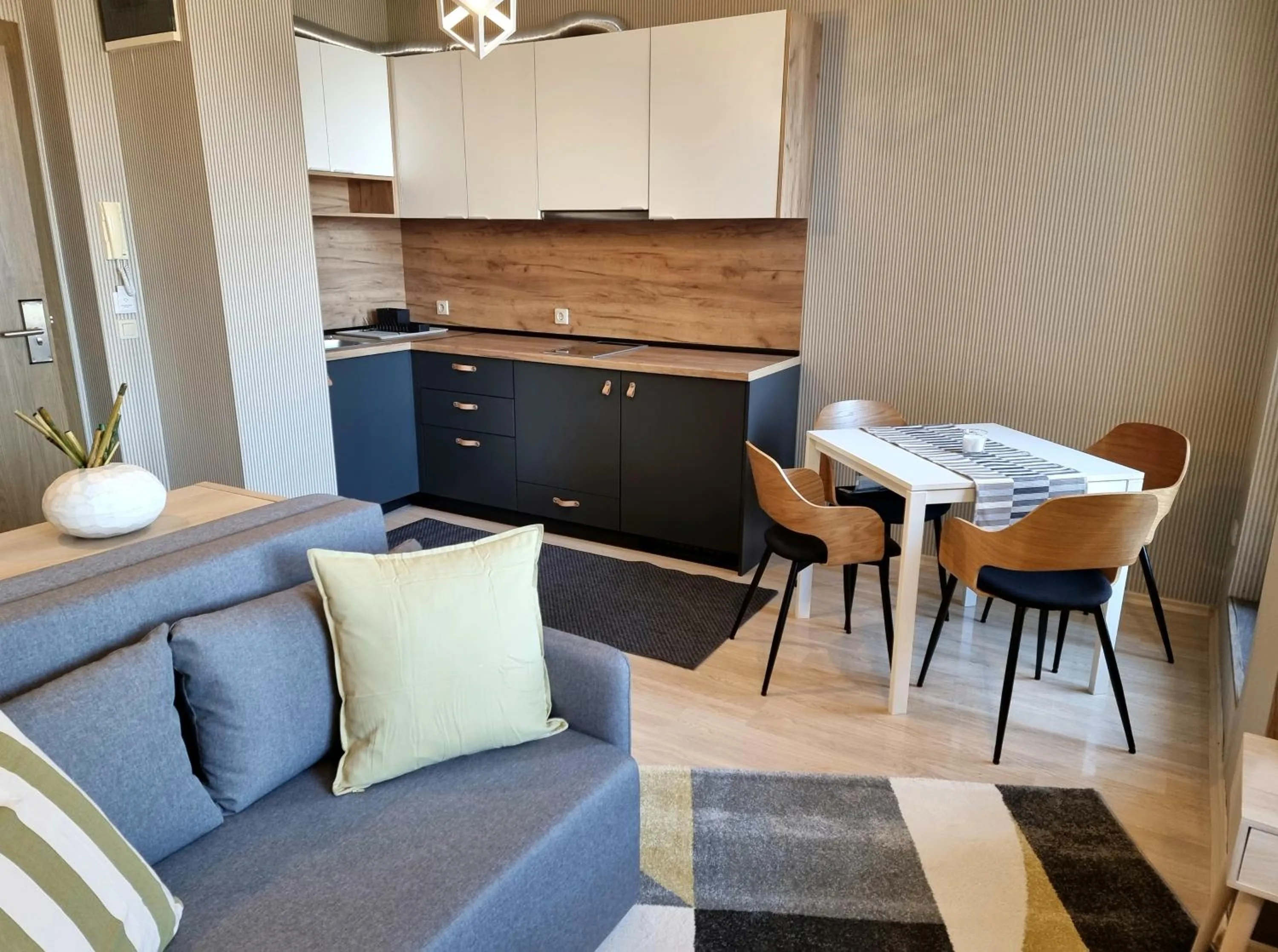 Kitchen or kitchenette in BOUTIQUE Hotel ENTRY E