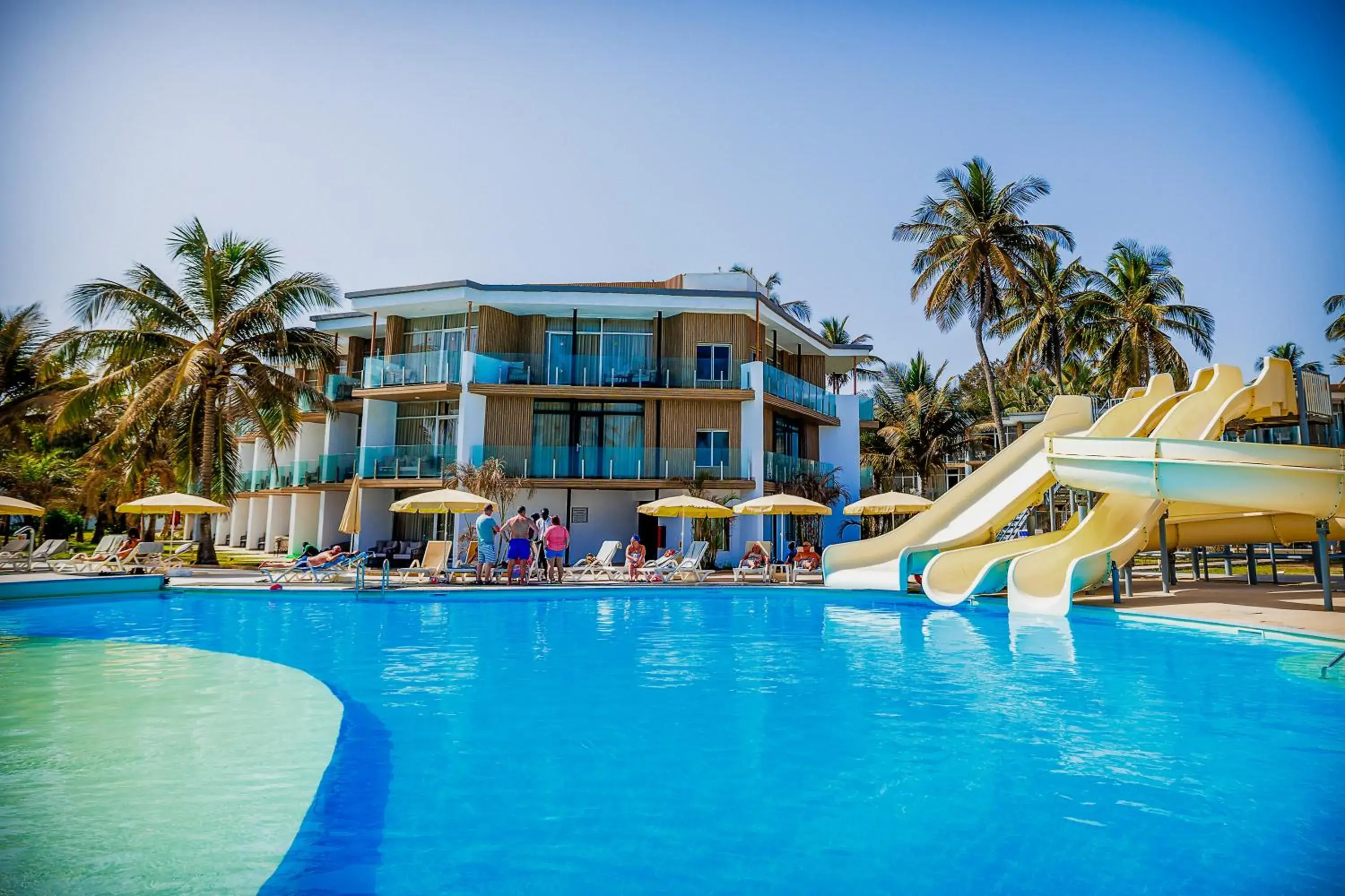 Property building in Kombo Beach Resort Property building in Kombo Beach Resort