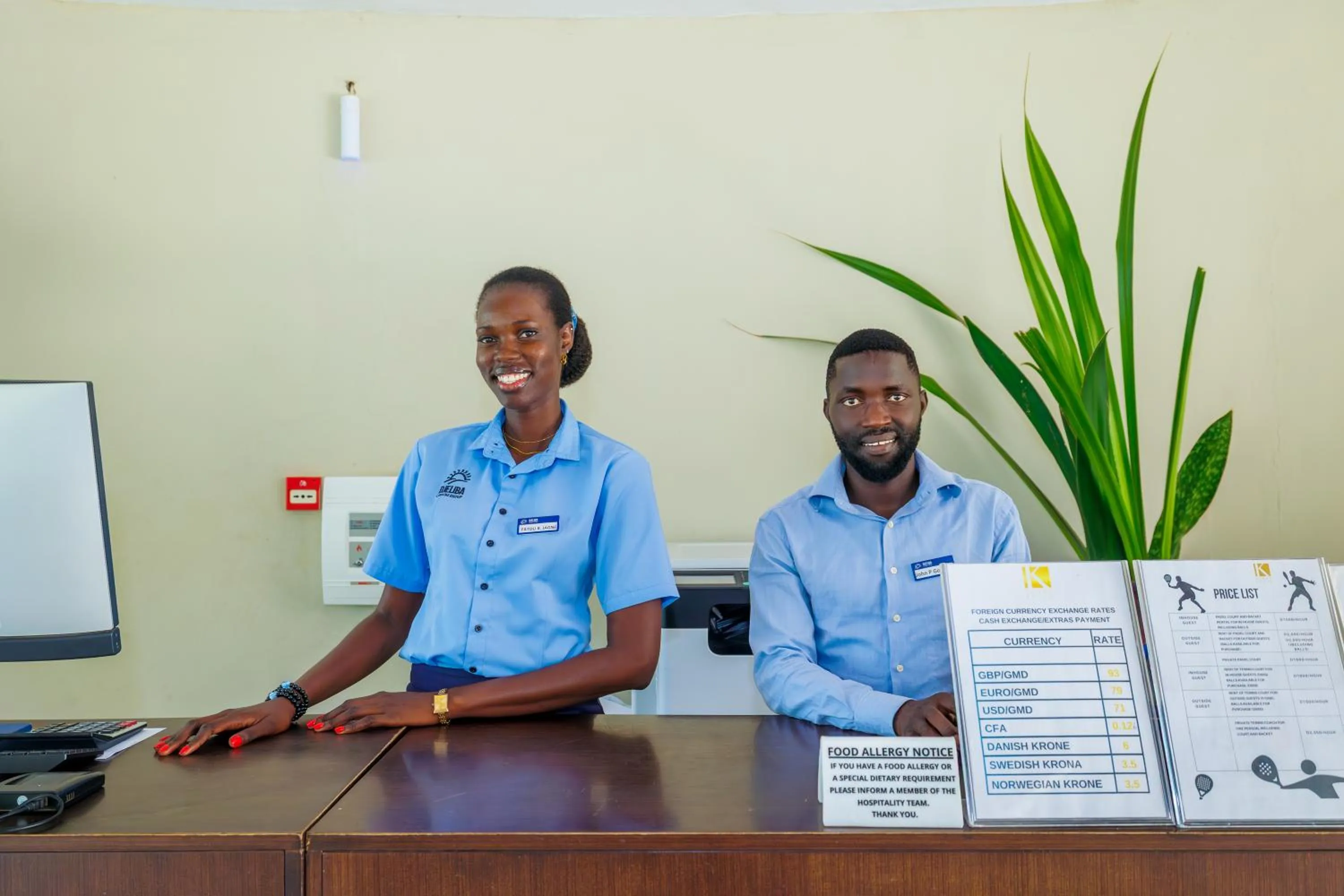 Lobby or reception in Kombo Beach Resort