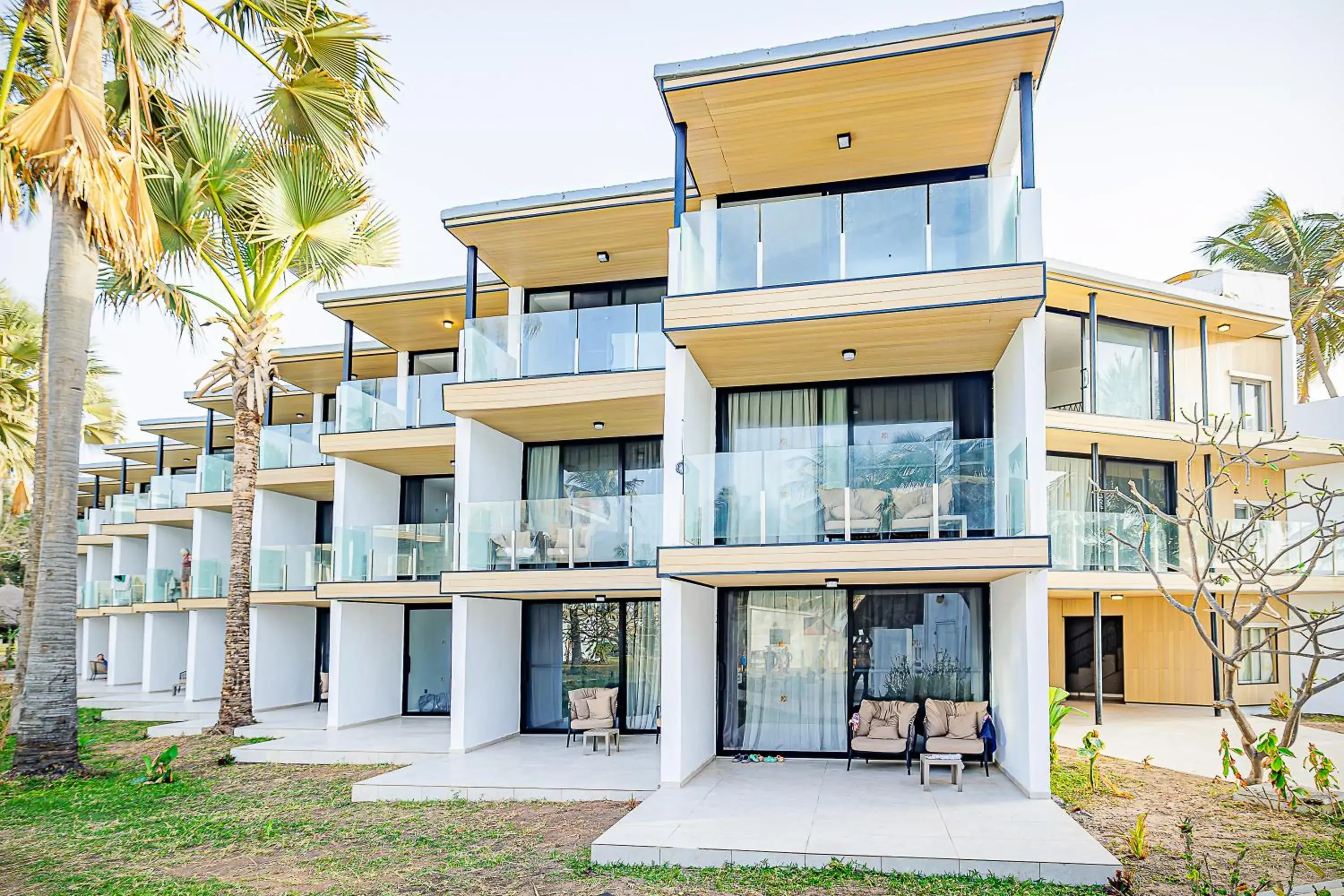 Property building in Kombo Beach Resort Property building in Kombo Beach Resort