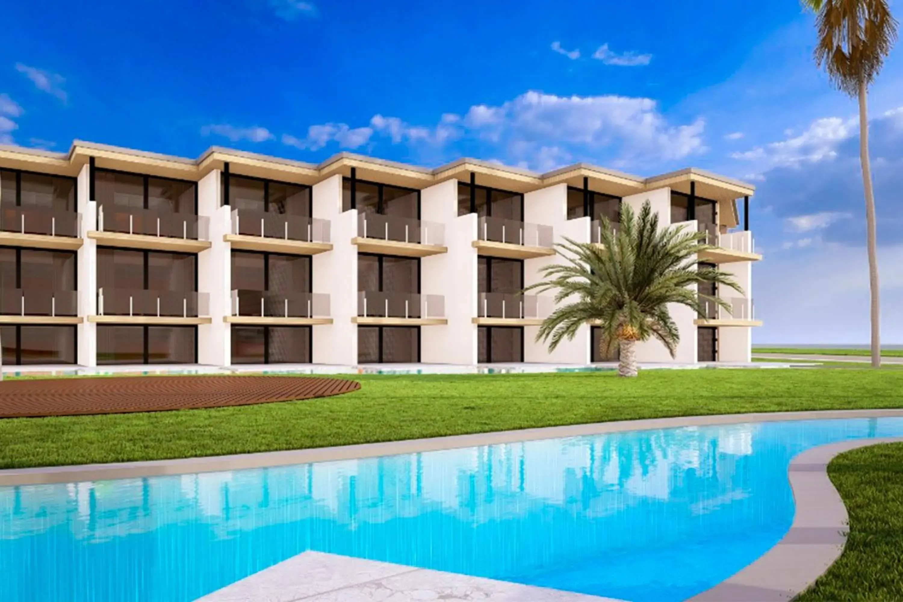 Swimming pool in Kombo Beach Resort Swimming pool in Kombo Beach Resort