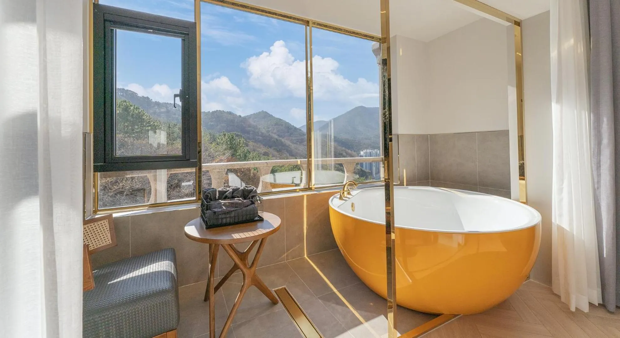 City view in Denbasta forest Hotel