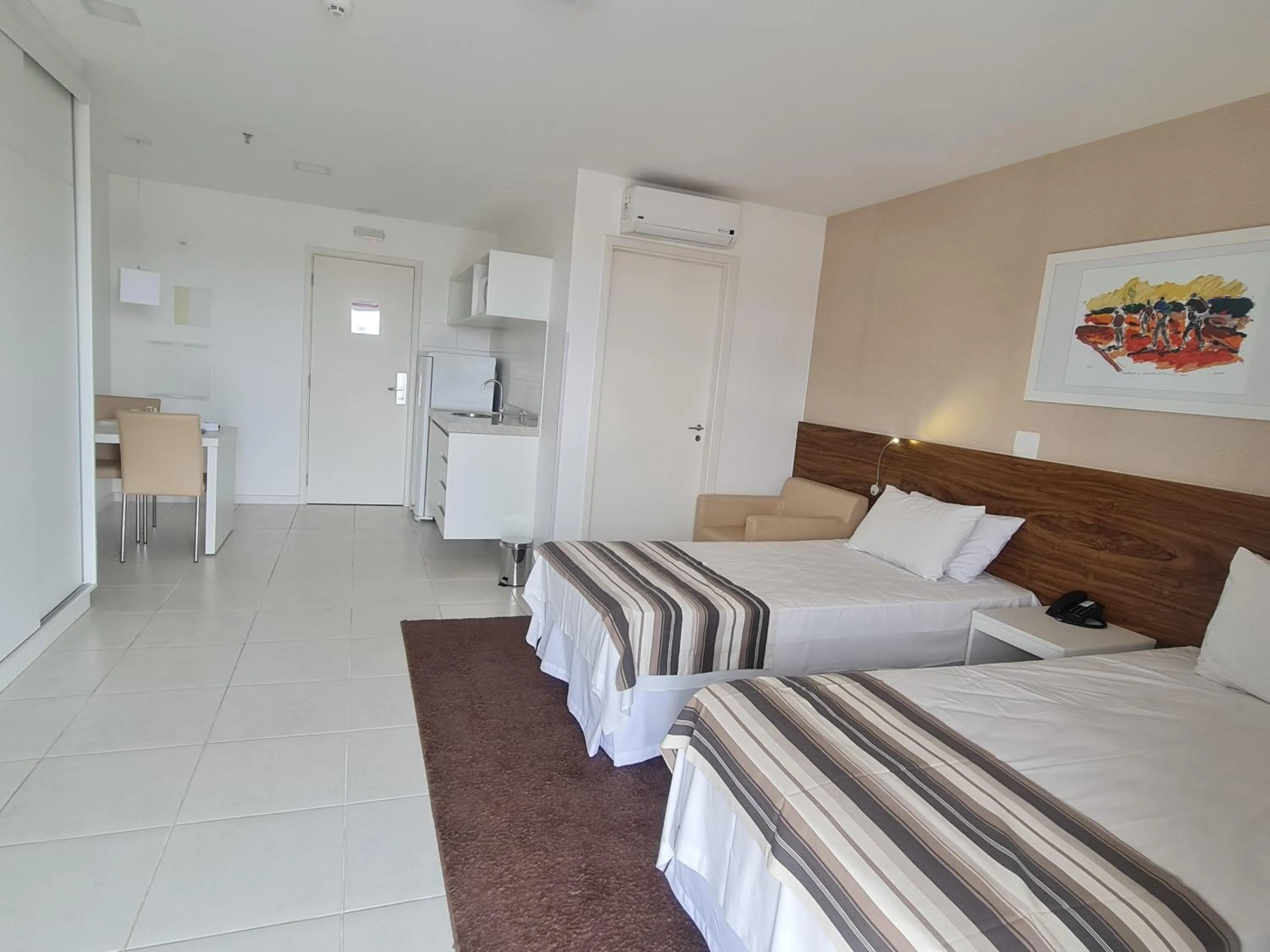 Bedroom, Bed in Flat Particular - SHN - Vista Livre Esplanada