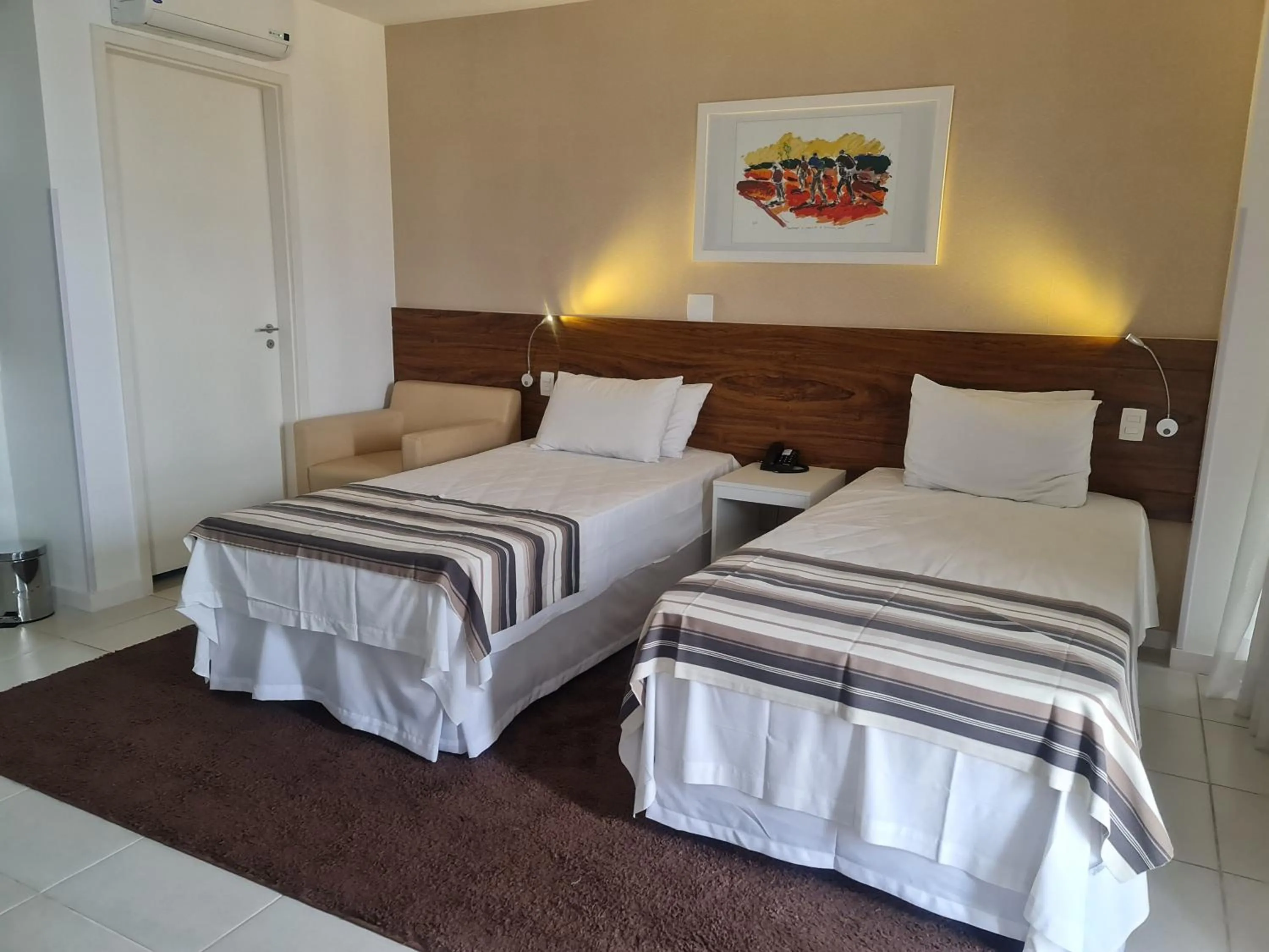 Bedroom, Bed in Flat Particular - SHN - Vista Livre Esplanada