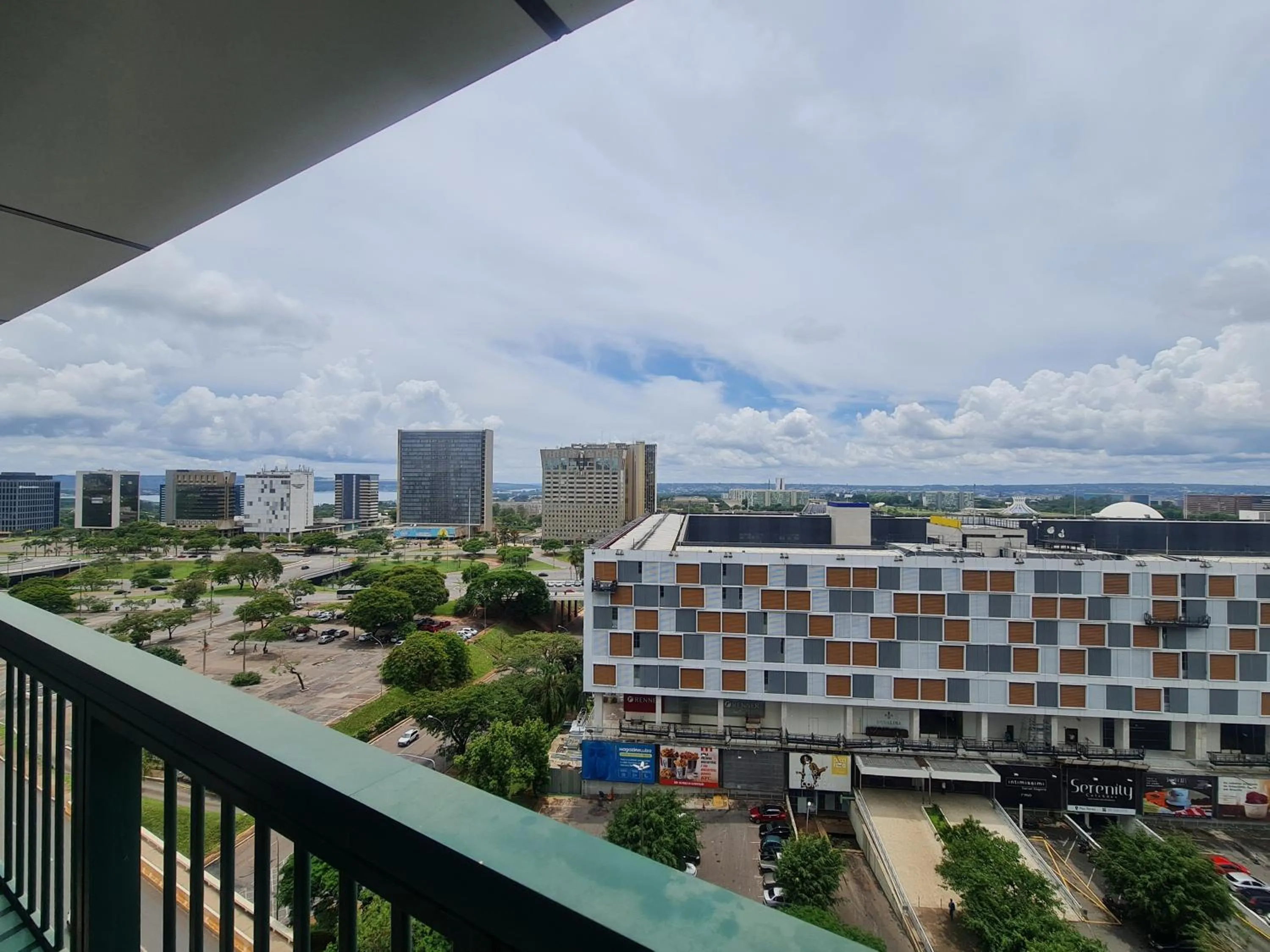 City view in Flat Particular - SHN - Vista Livre Esplanada