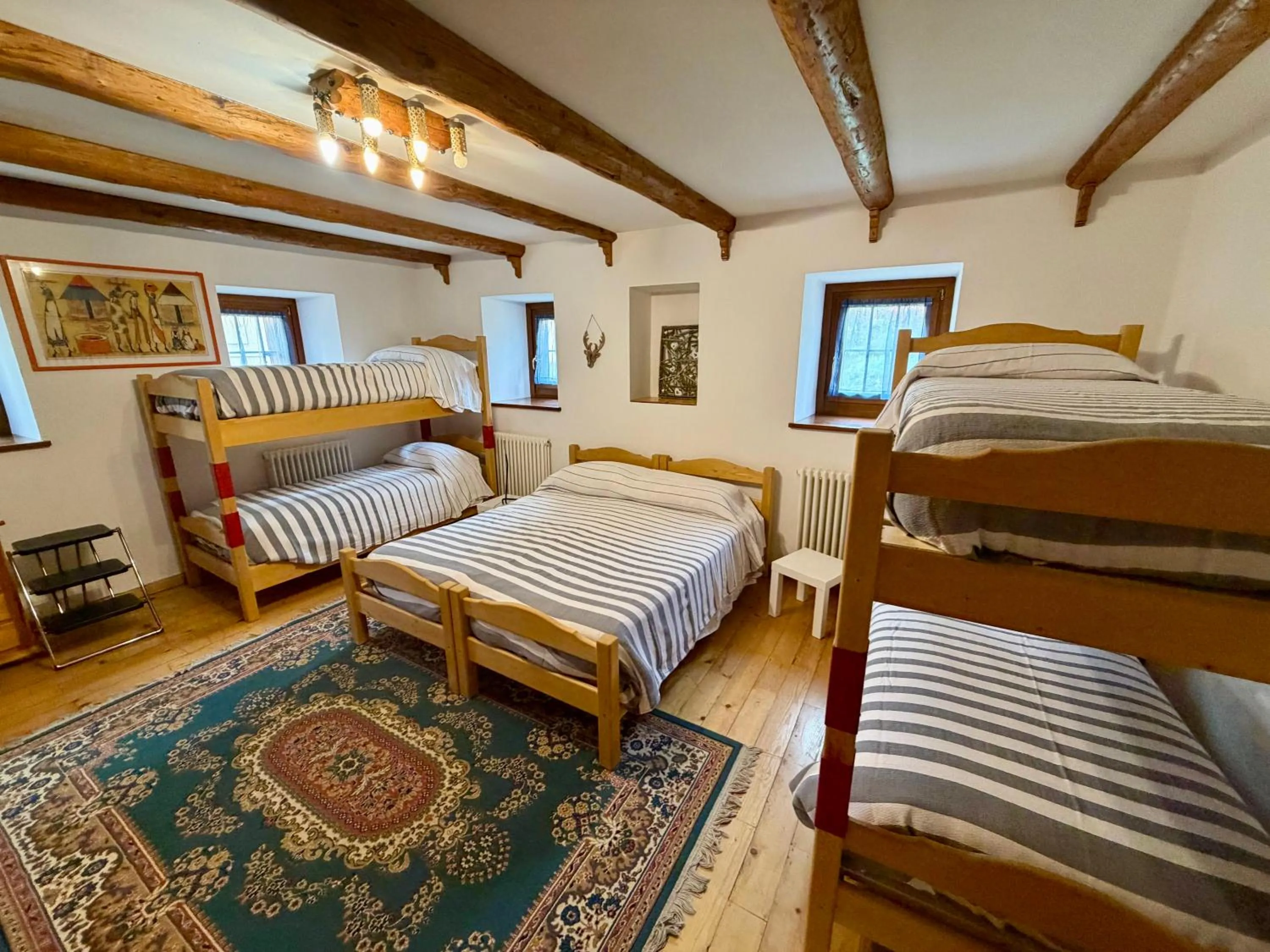 Bed in AGRITURISMO FARE BIO