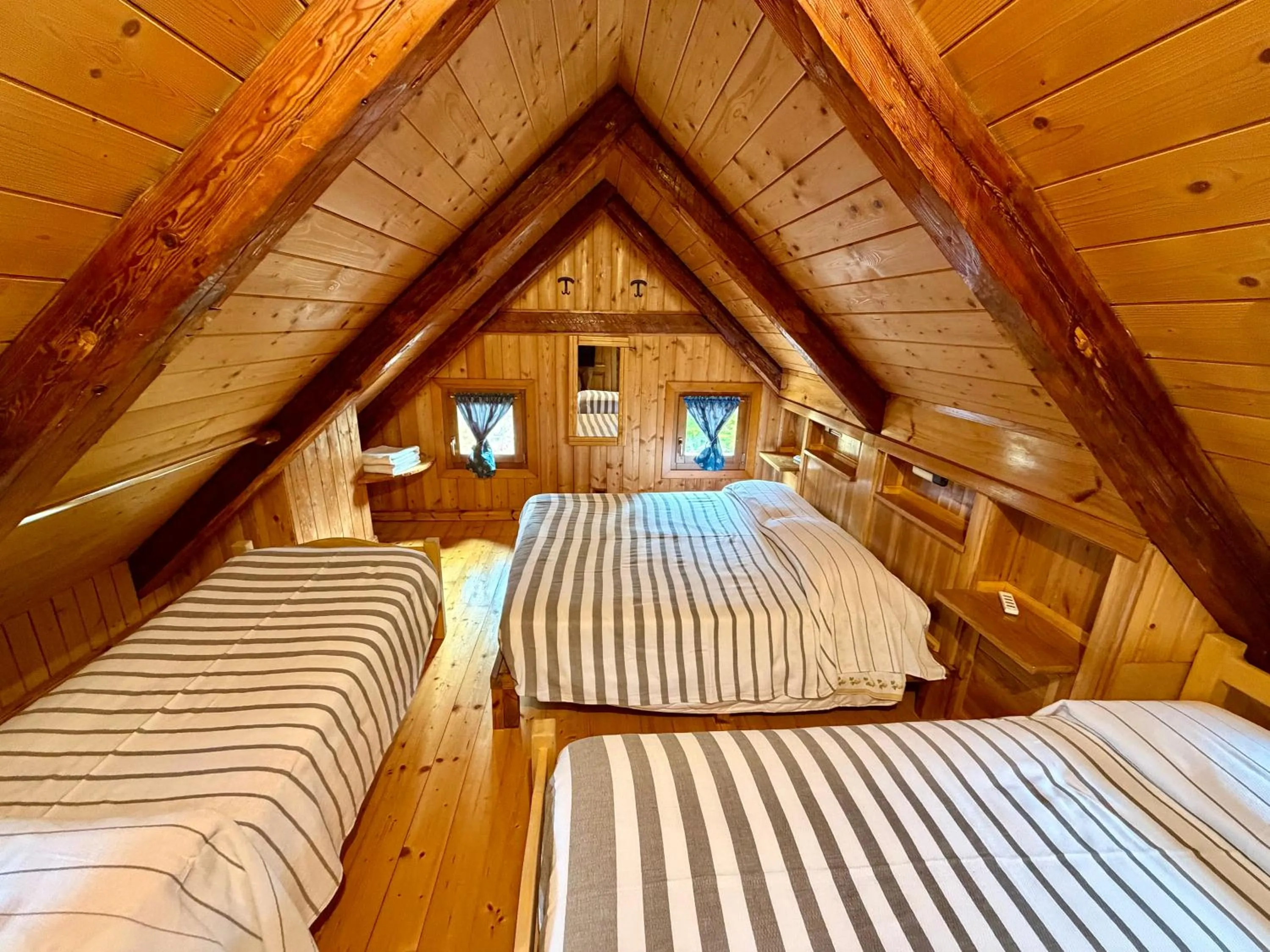 Bed in AGRITURISMO FARE BIO