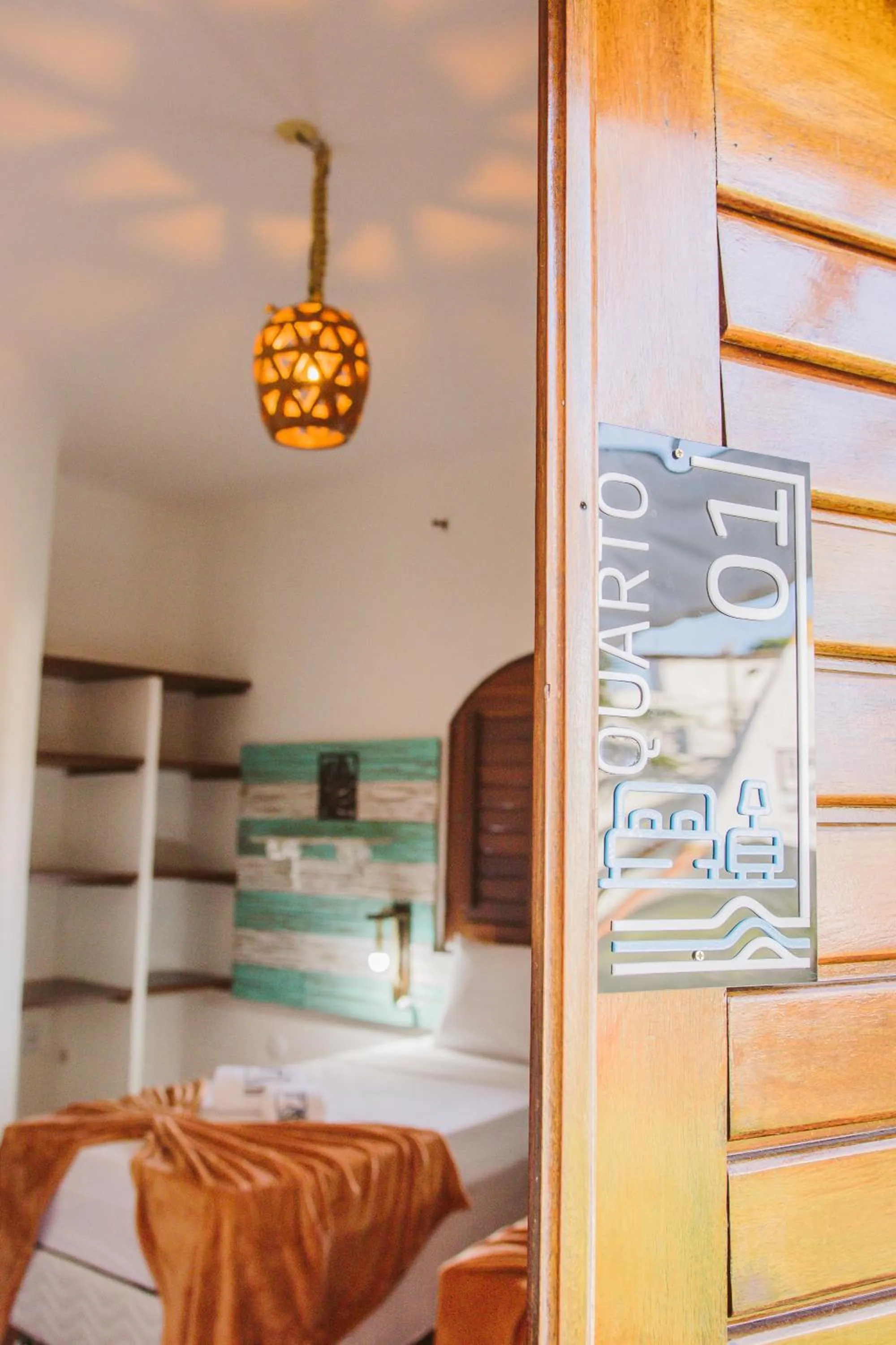 Bed in Pousada ON VIBE Cumbuco