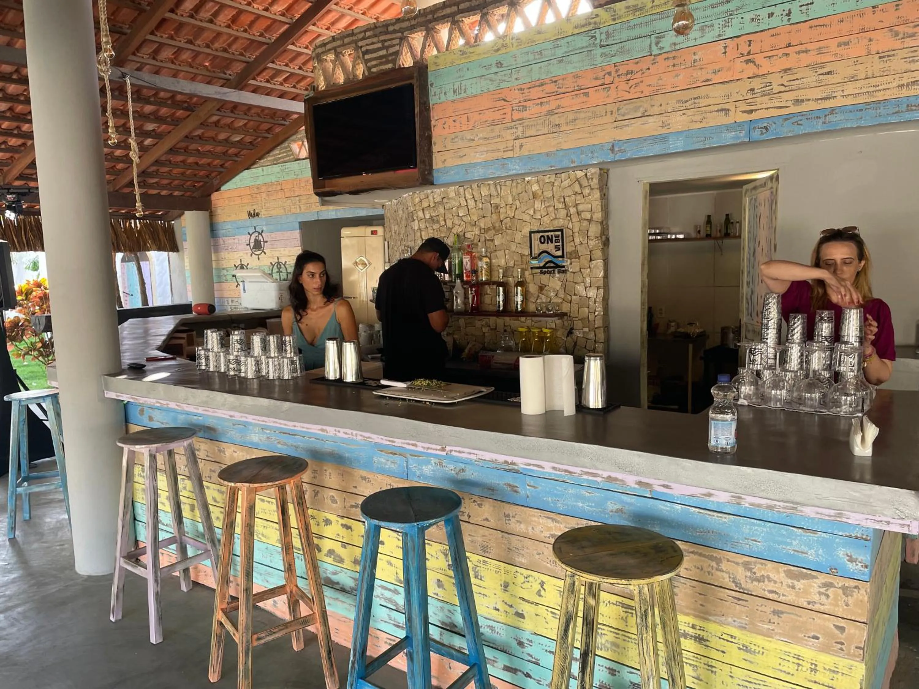 Breakfast in Pousada ON VIBE Cumbuco