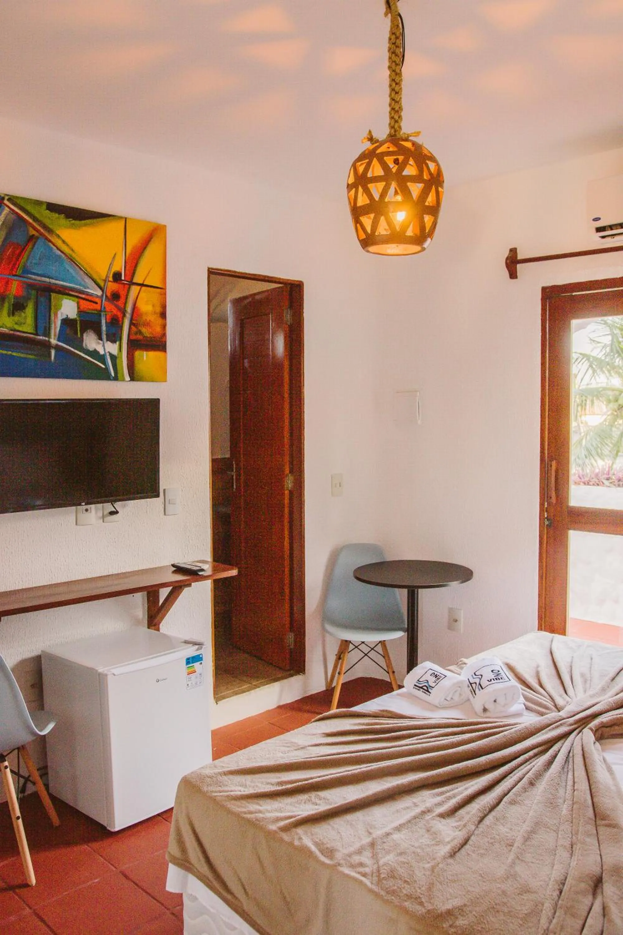 Bed in Pousada ON VIBE Cumbuco