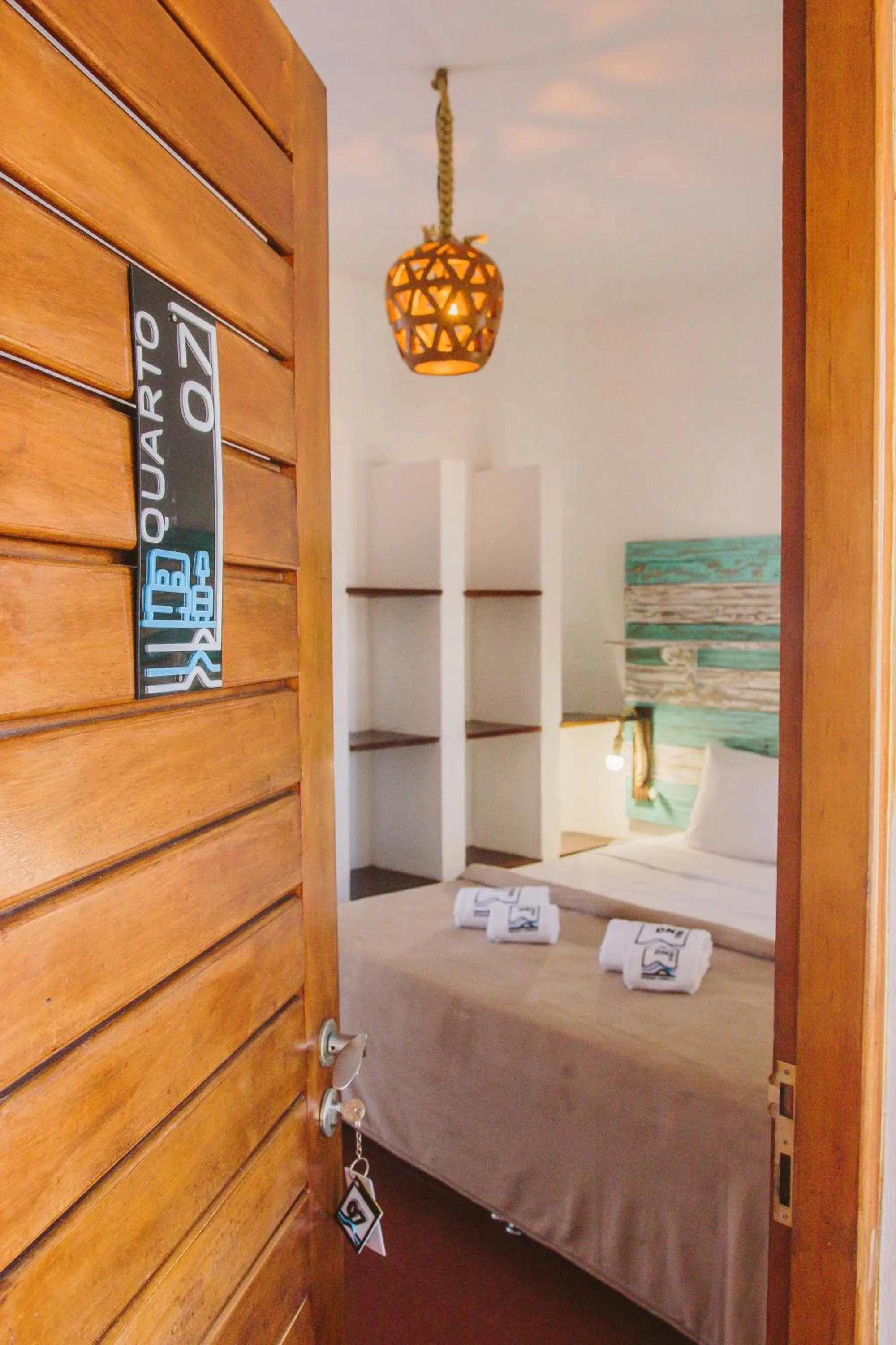 Bed in Pousada ON VIBE Cumbuco