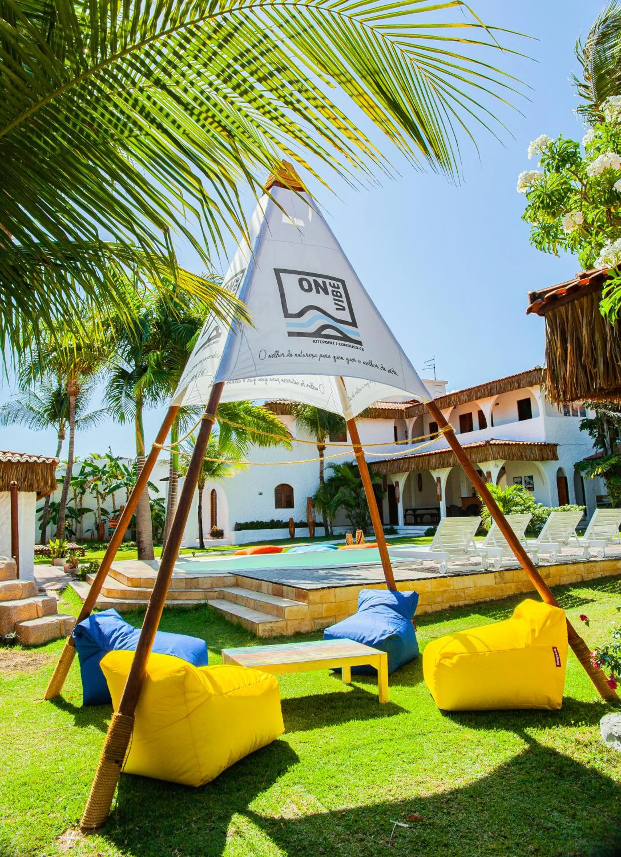 Garden in Pousada ON VIBE Cumbuco