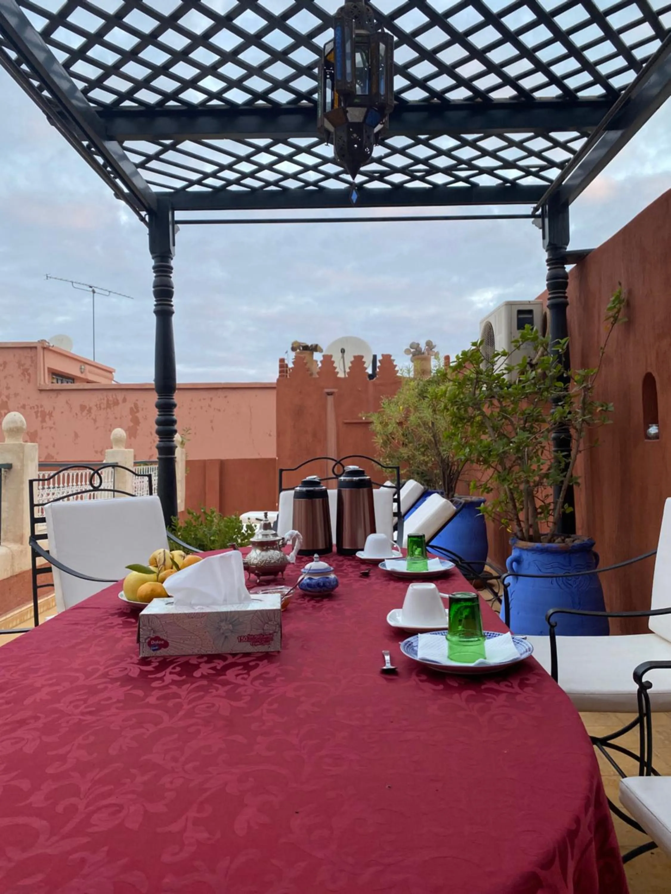 Patio in Riad Amegrad