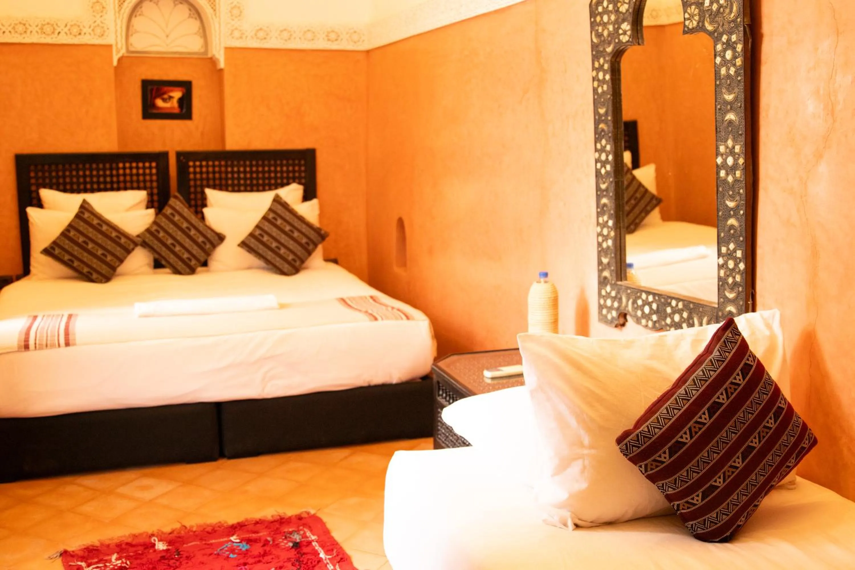 Bed in Riad Amegrad