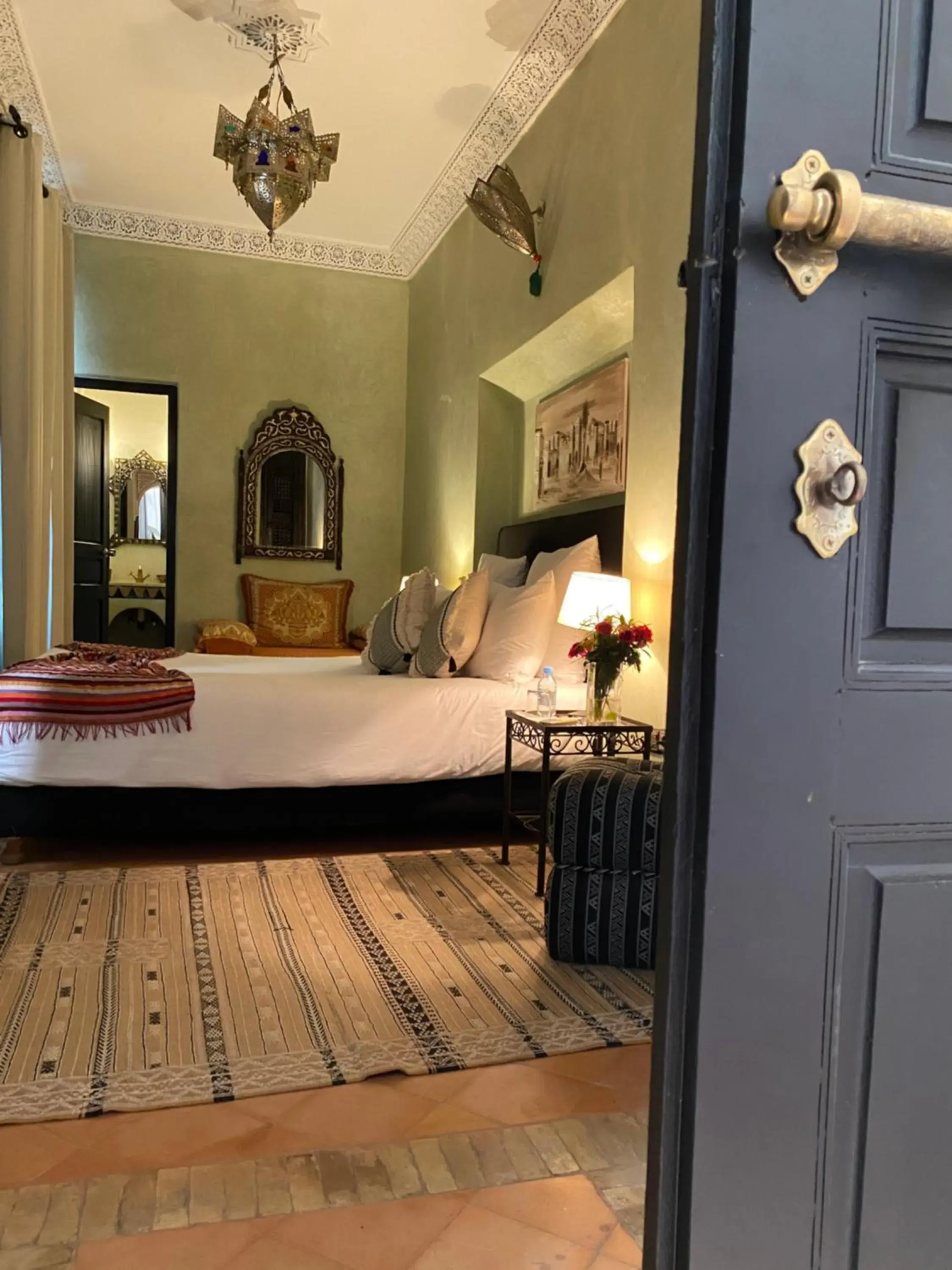 Bed in Riad Amegrad Bed in Riad Amegrad