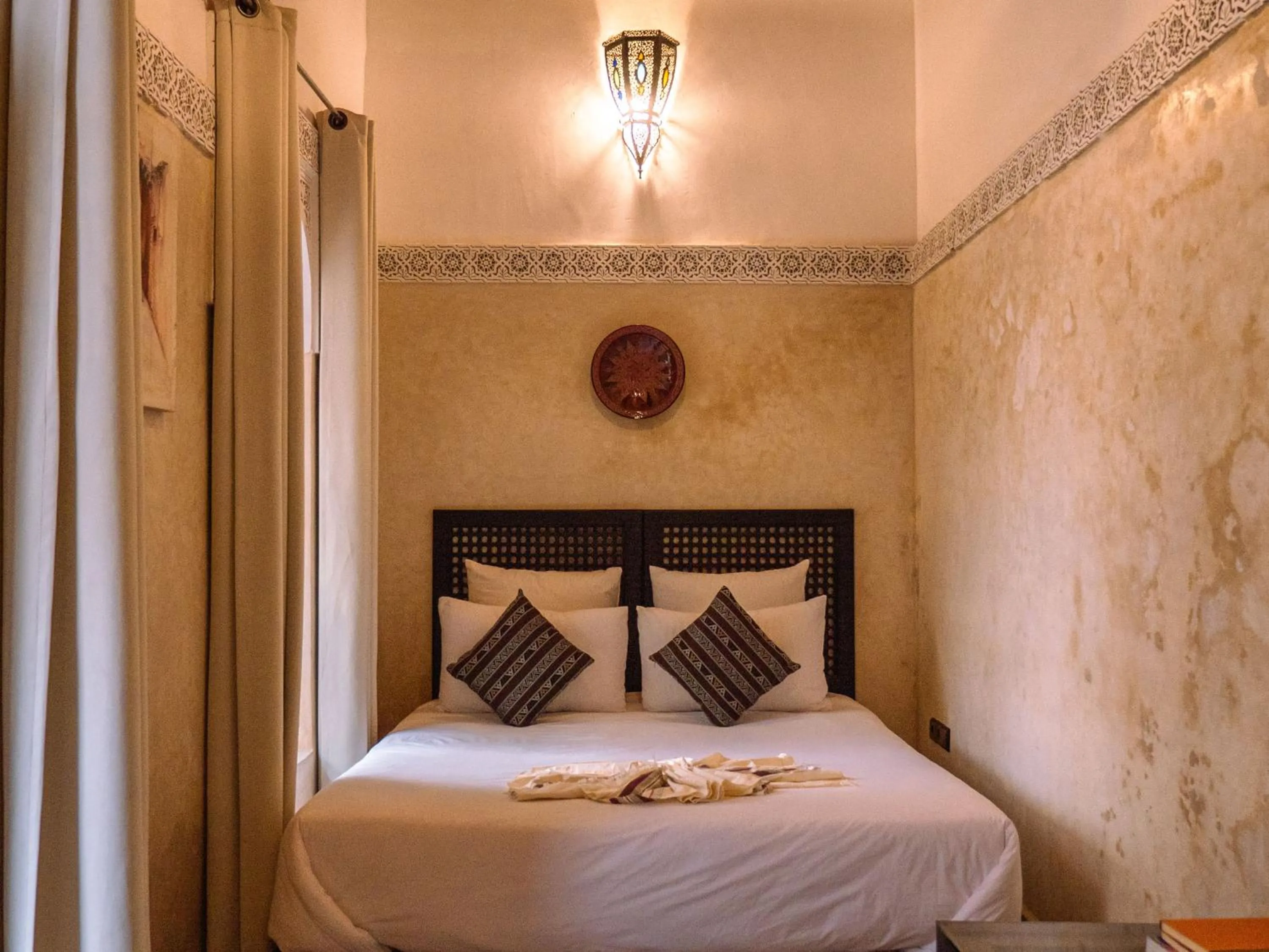 Bed in Riad Amegrad