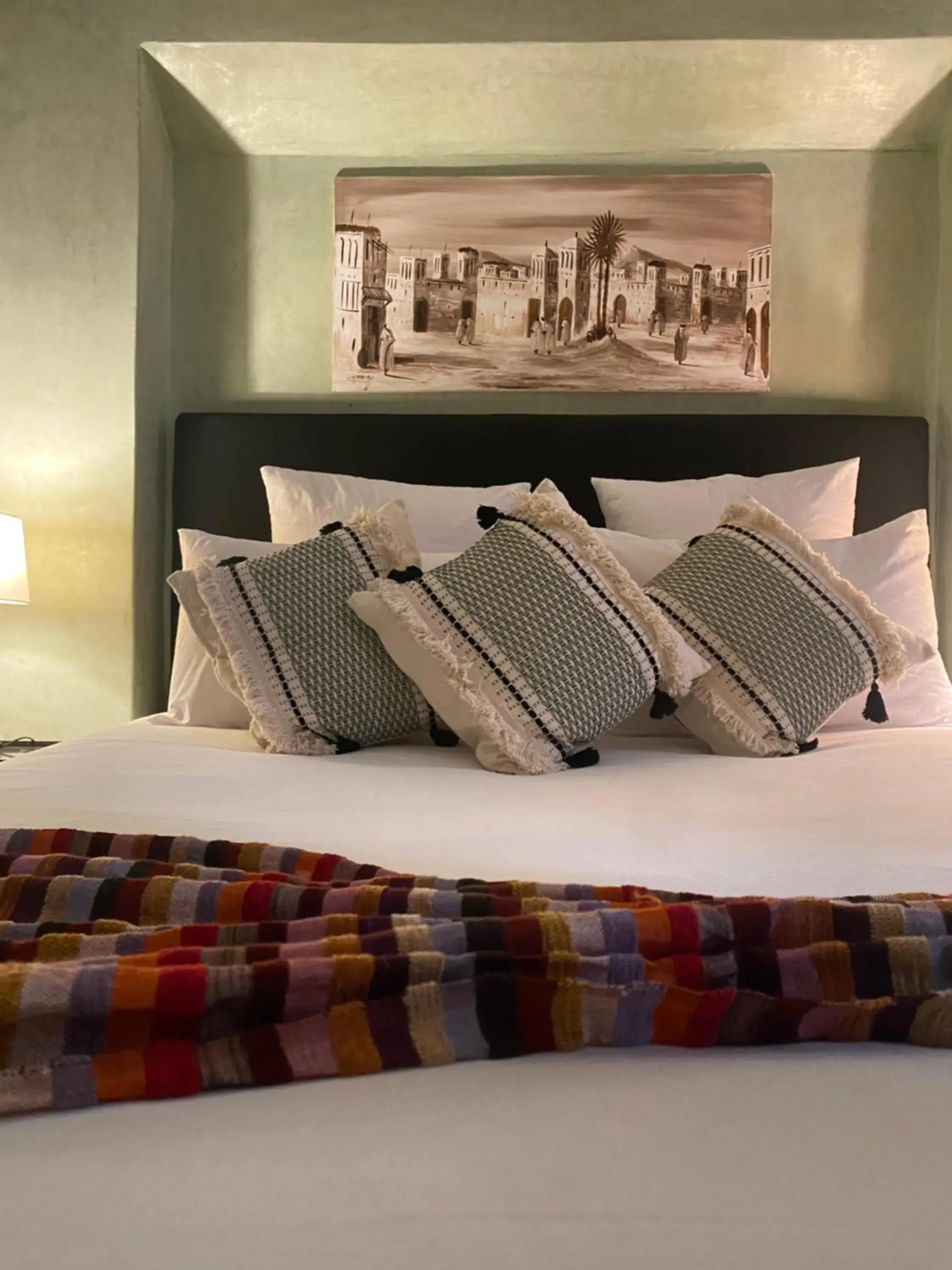 Bed in Riad Amegrad Bed in Riad Amegrad