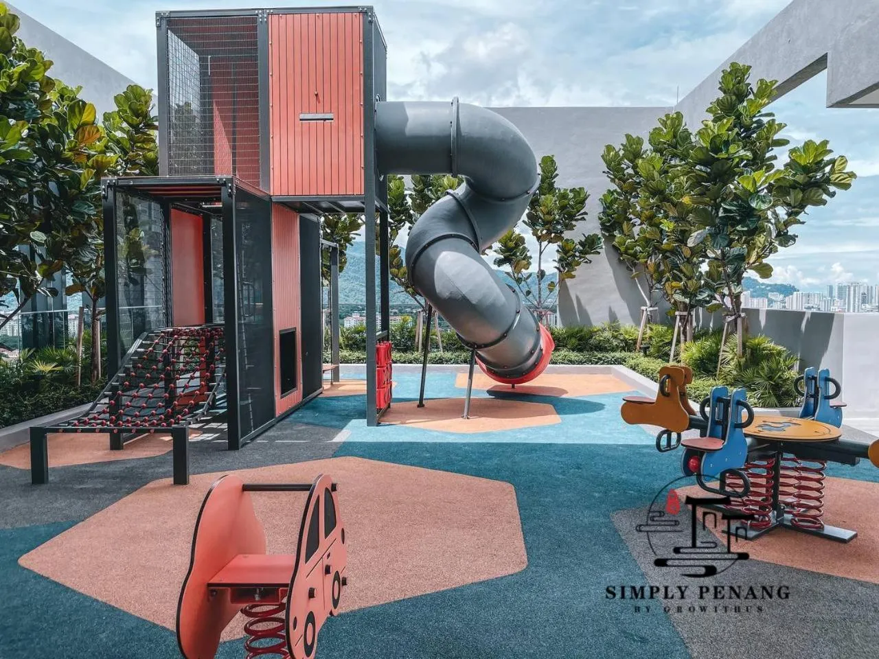 Children play ground in Beacon Executive Suites