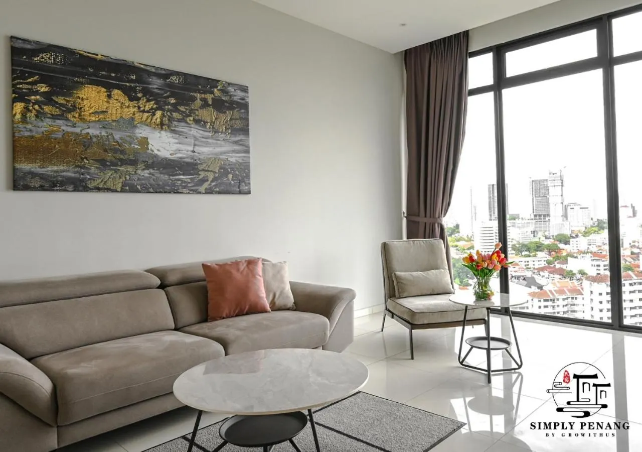 Living room in Beacon Executive Suites