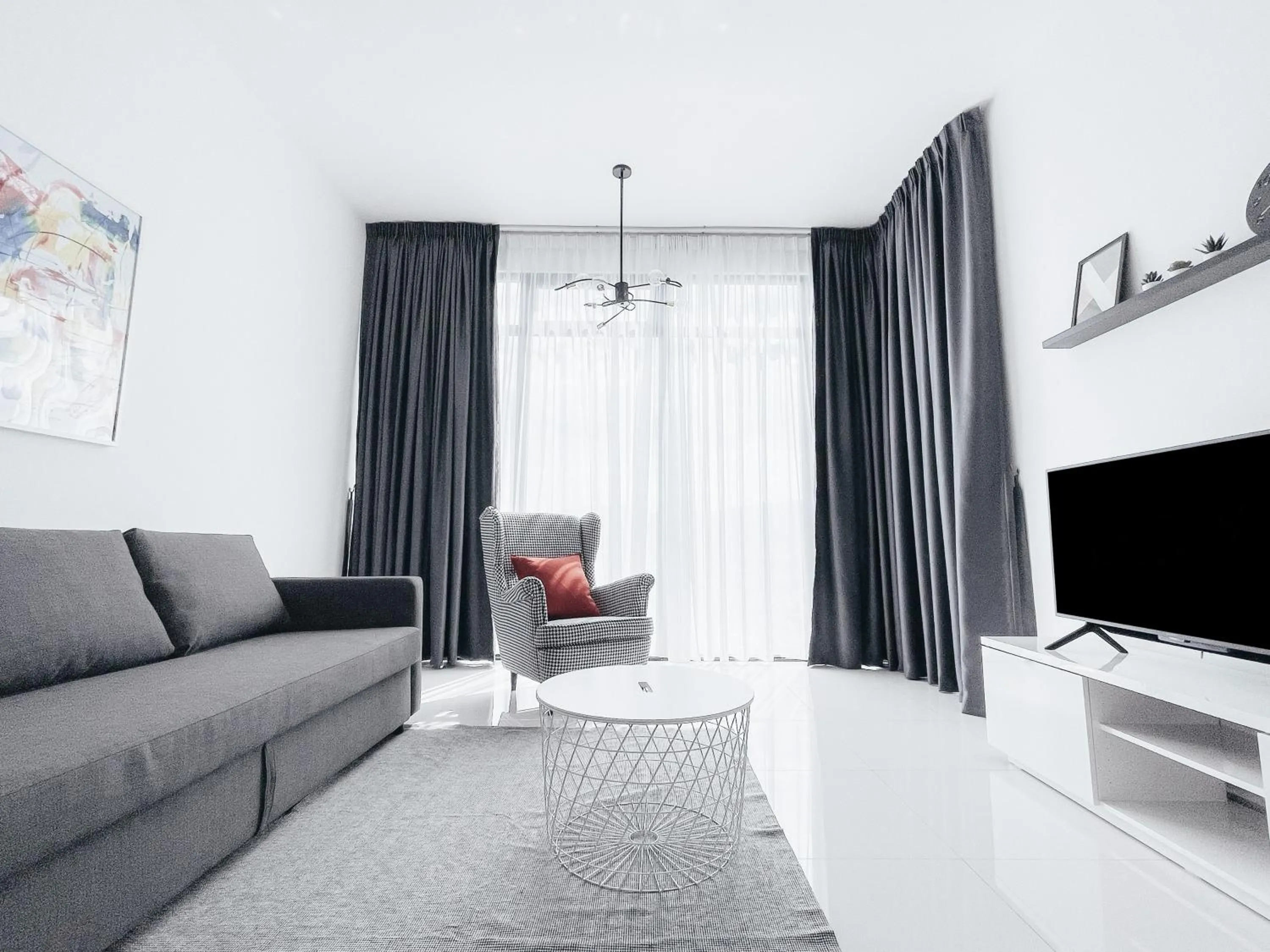 Living room in Beacon Executive Suites