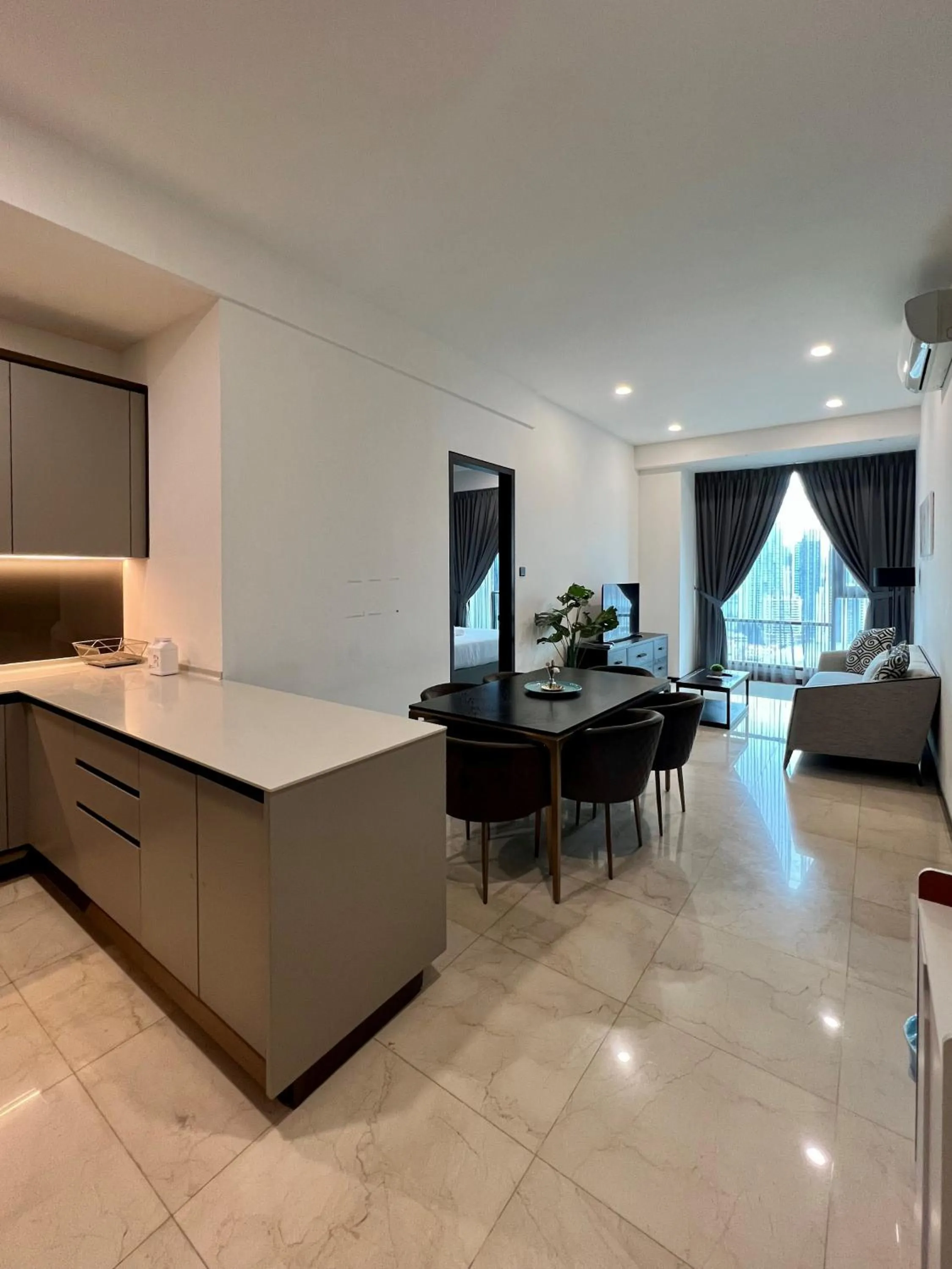 Living room in Opus Residence KL by EUcation Home