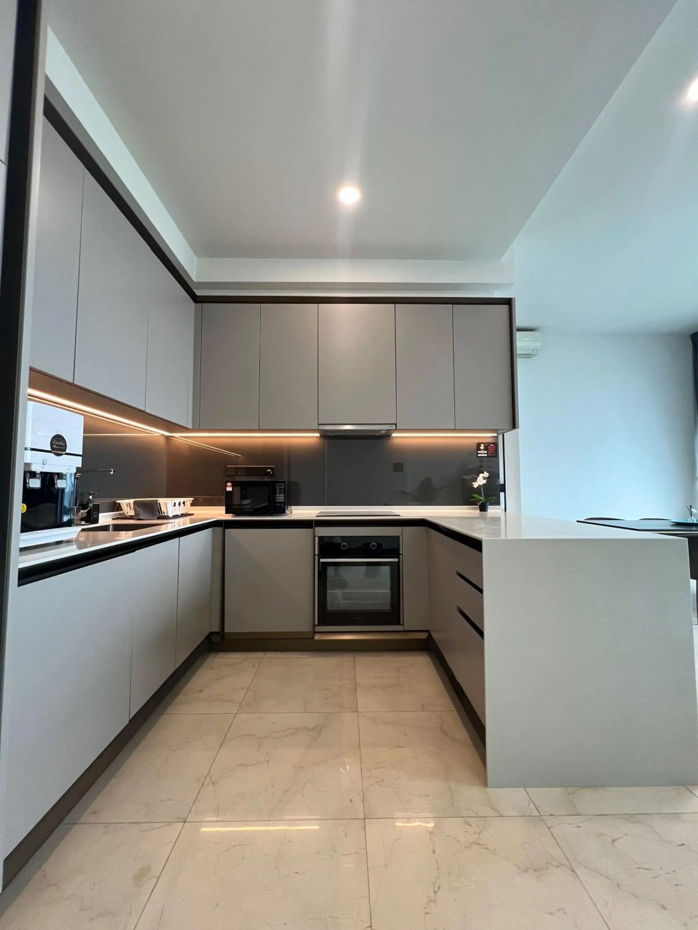 Kitchen or kitchenette in Opus Residence KL by EUcation Home