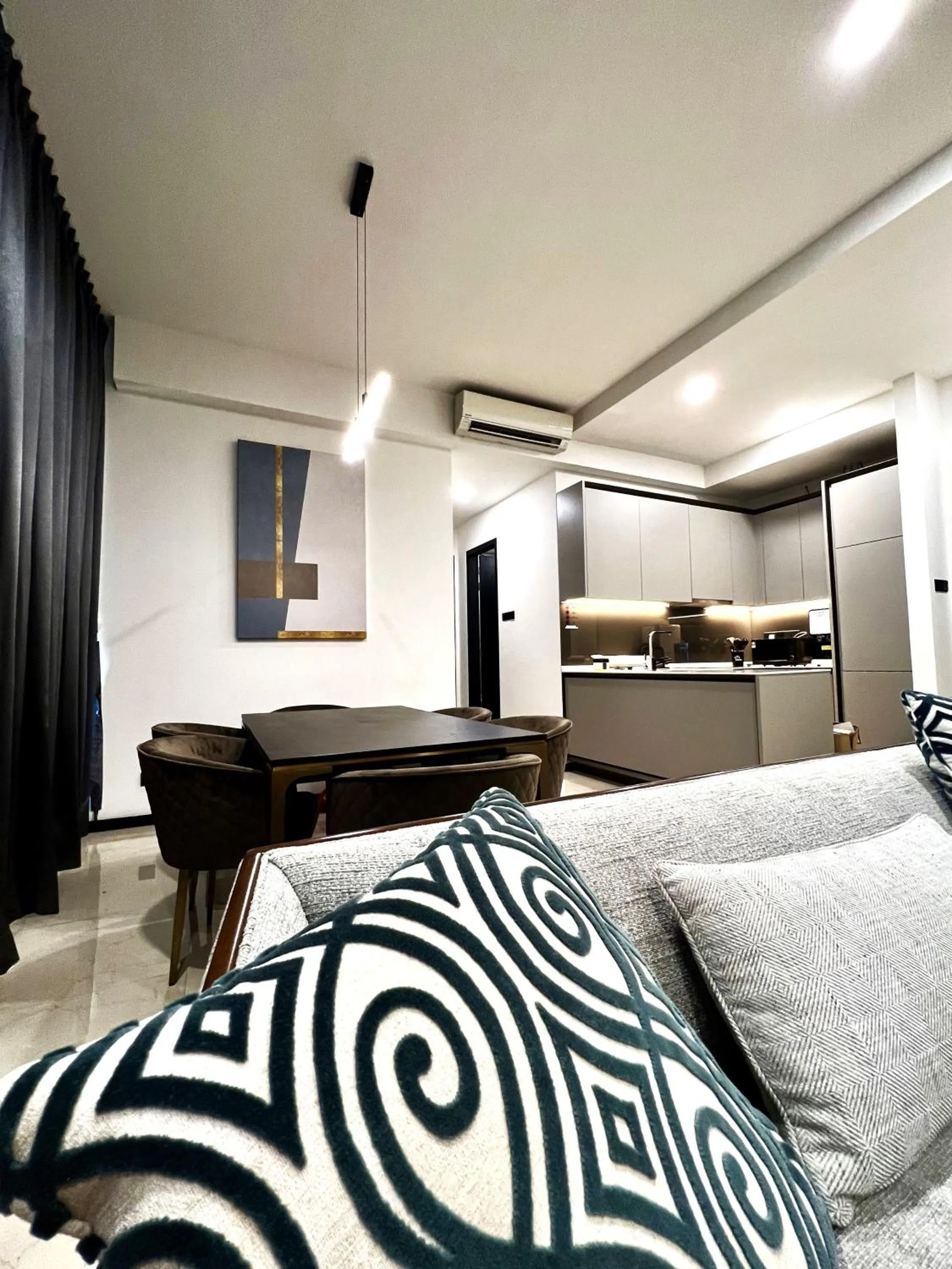 Dining area in Opus Residence KL by EUcation Home