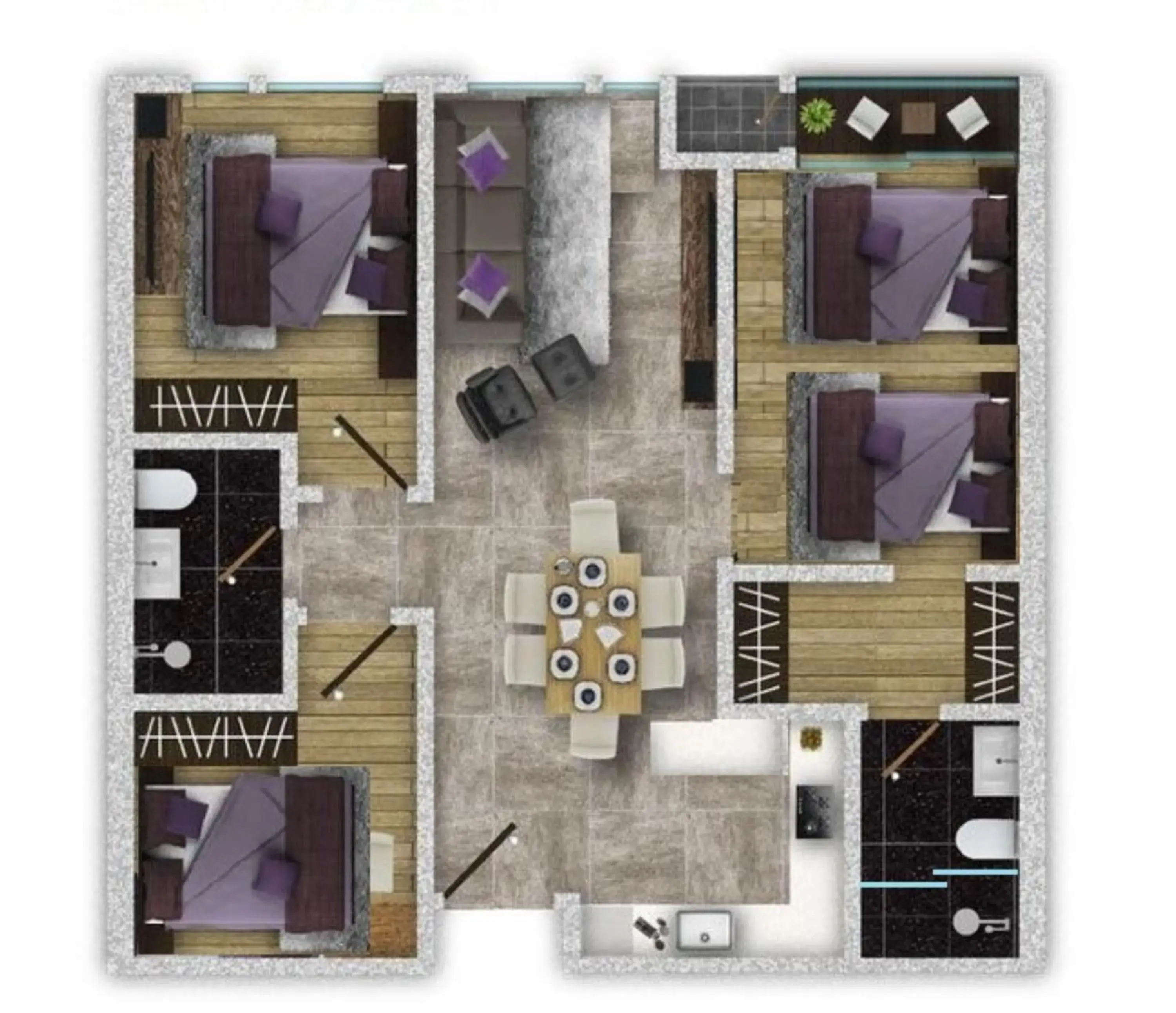 Floor plan in Opus Residence KL by EUcation Home Floor plan in Opus Residence KL by EUcation Home