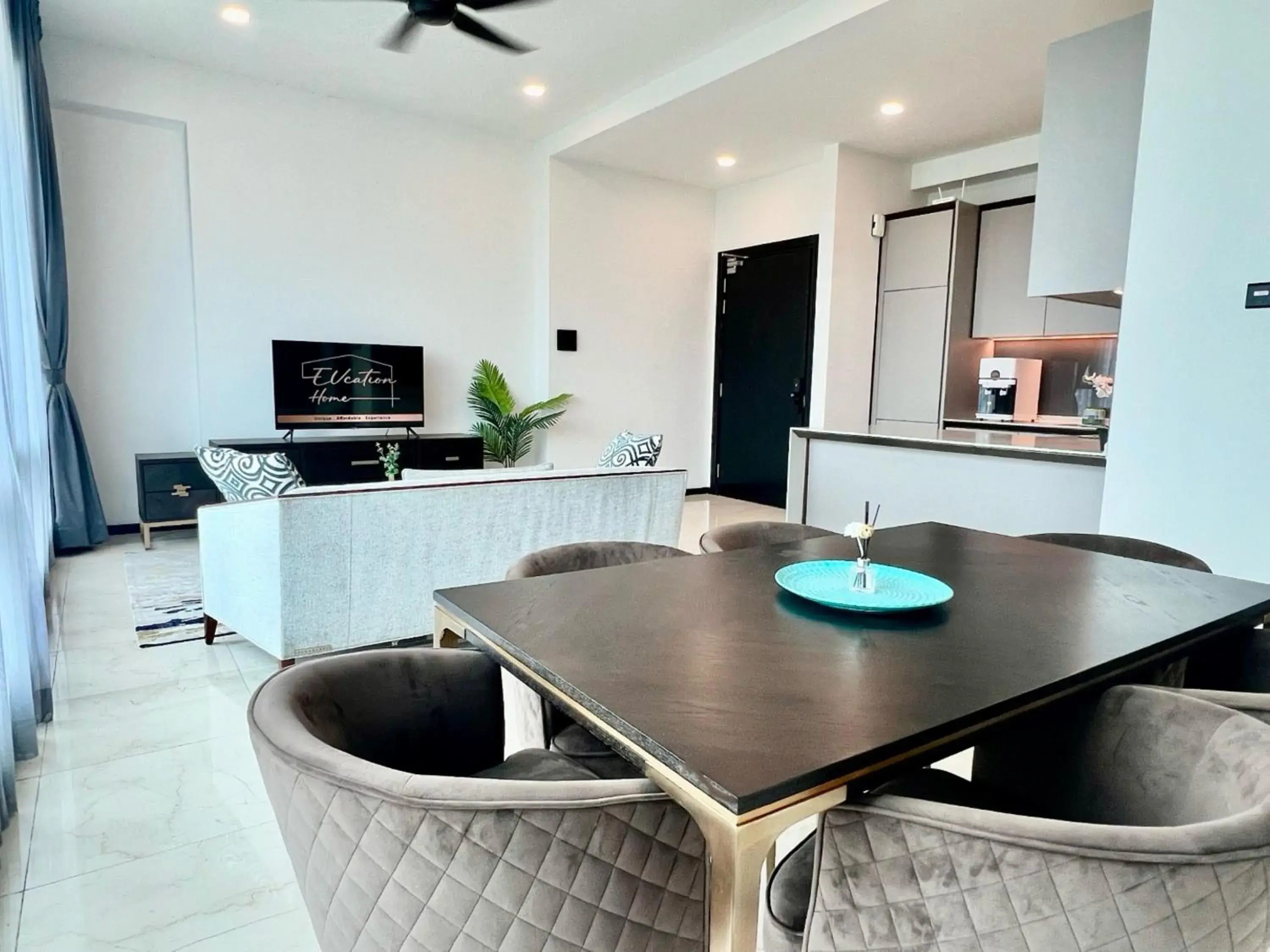 Living room in Opus Residence KL by EUcation Home Living room in Opus Residence KL by EUcation Home