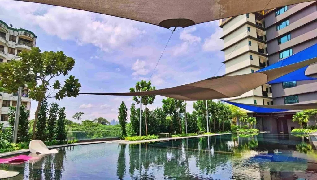 Swimming pool in Opus Residence KL by EUcation Home