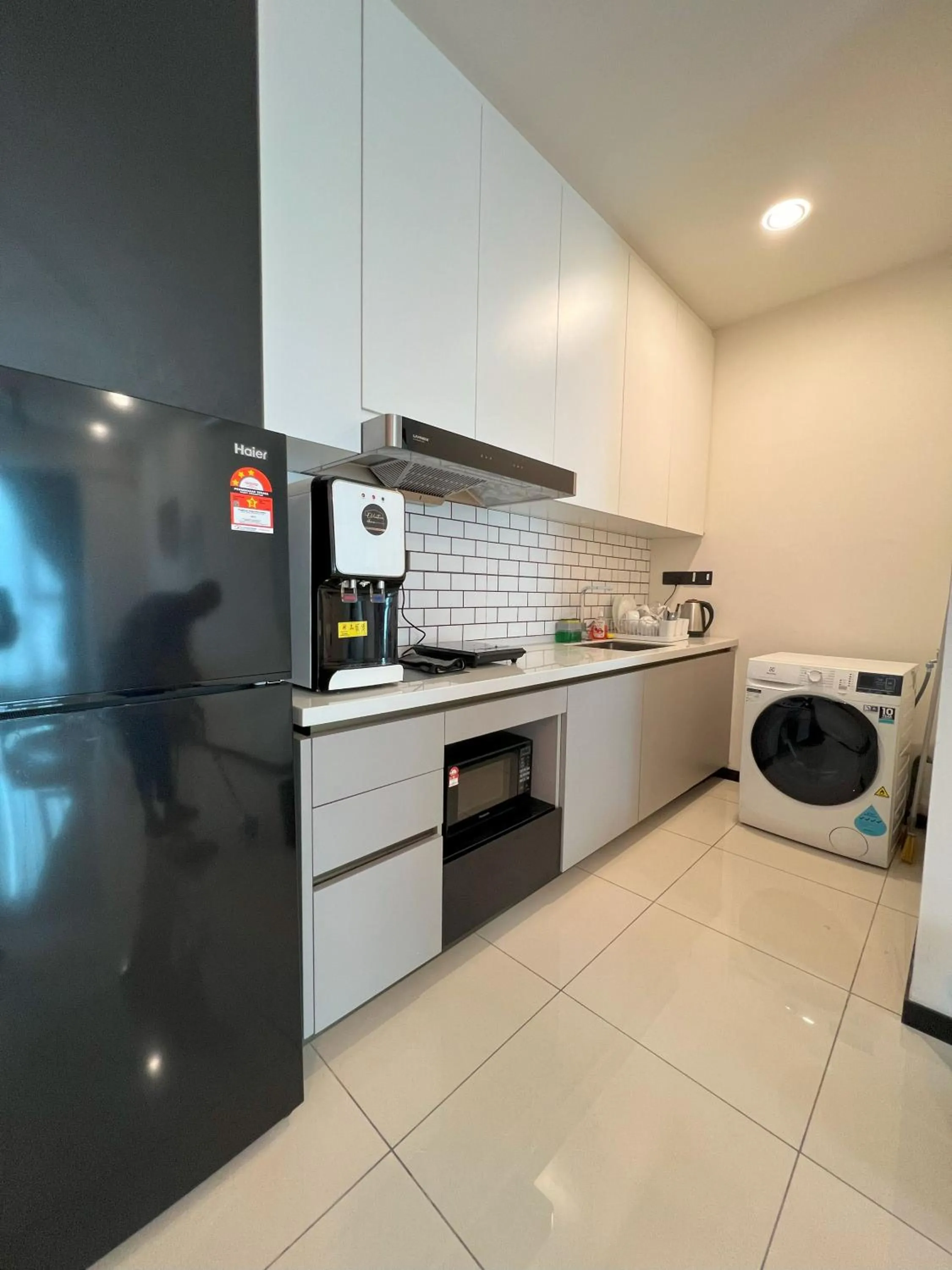 Kitchen or kitchenette in Opus Residence KL by EUcation Home