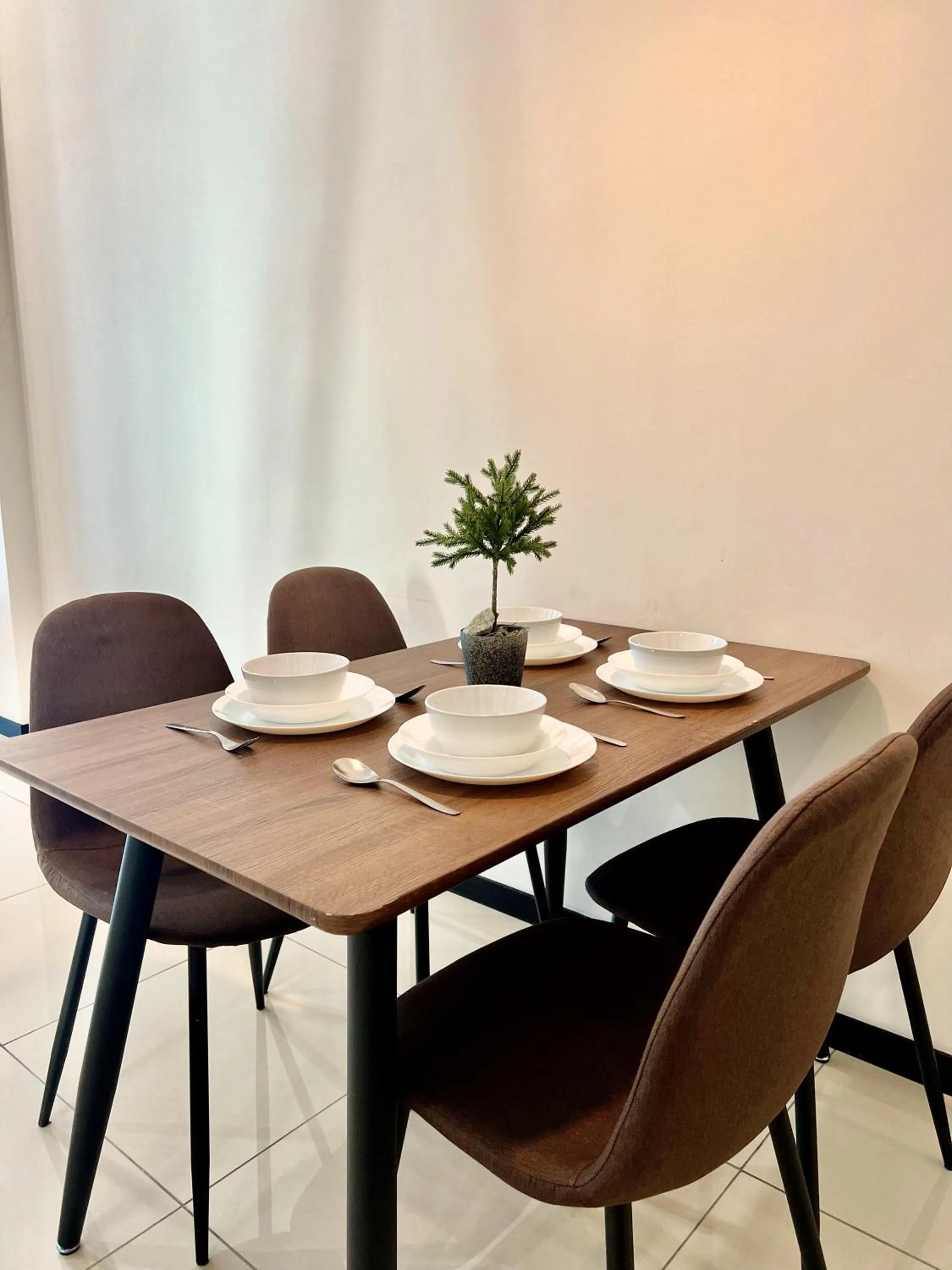 Dining area in Opus Residence KL by EUcation Home