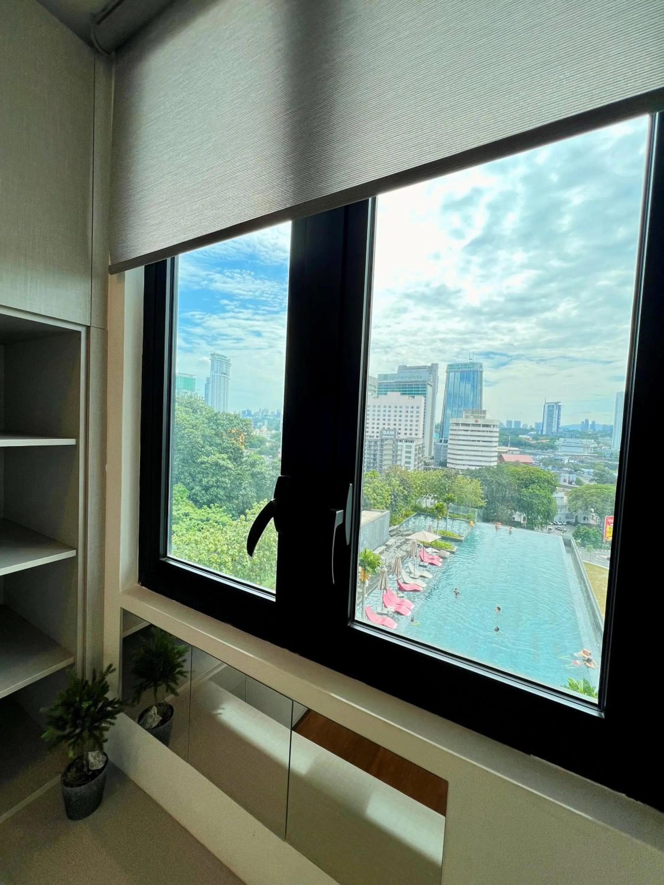 Pool view in Opus Residence KL by EUcation Home