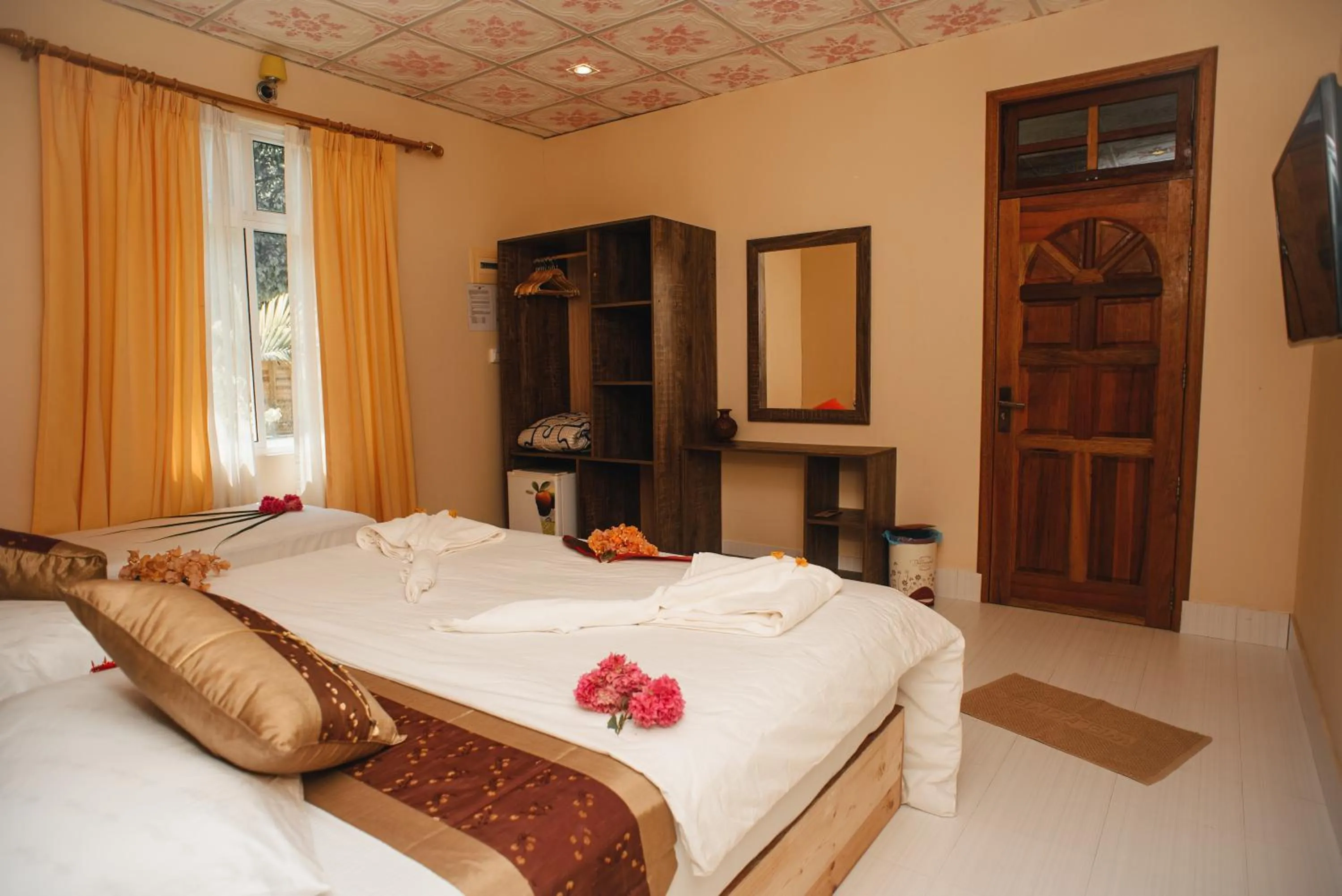 Bed in Summer Vibes Beach Front