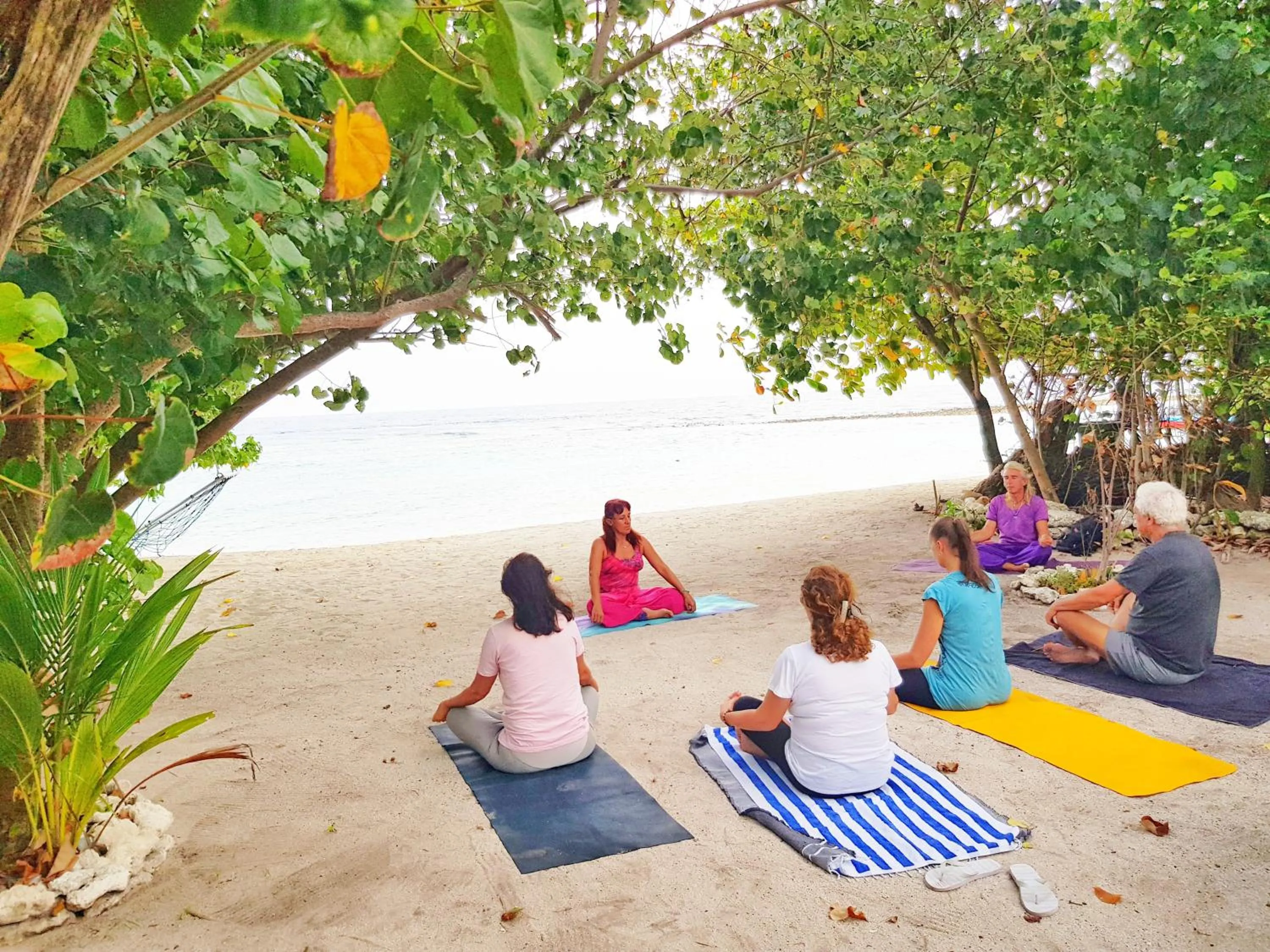 People in Summer Vibes Beach Front