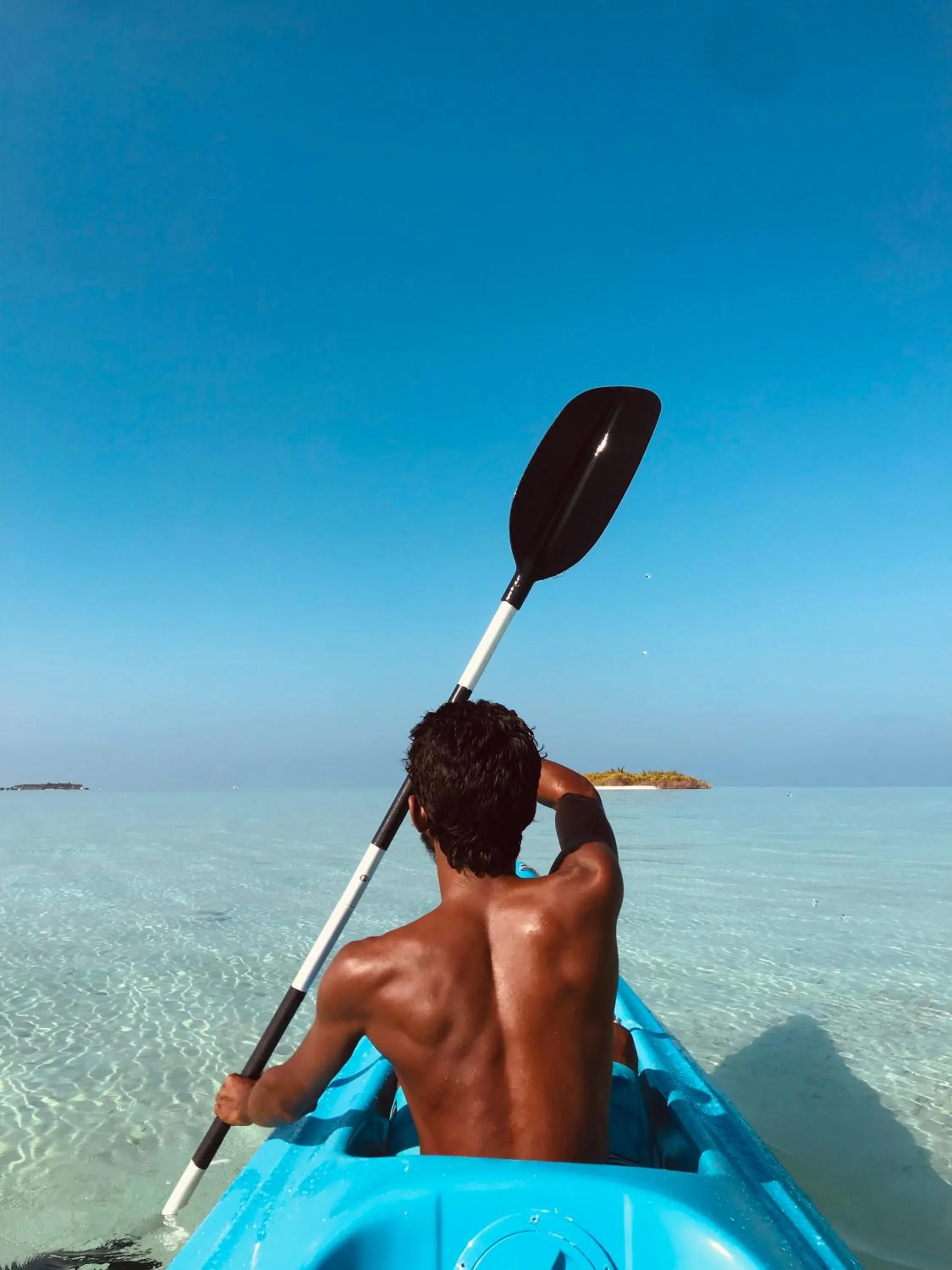 Canoeing in Summer Vibes Beach Front