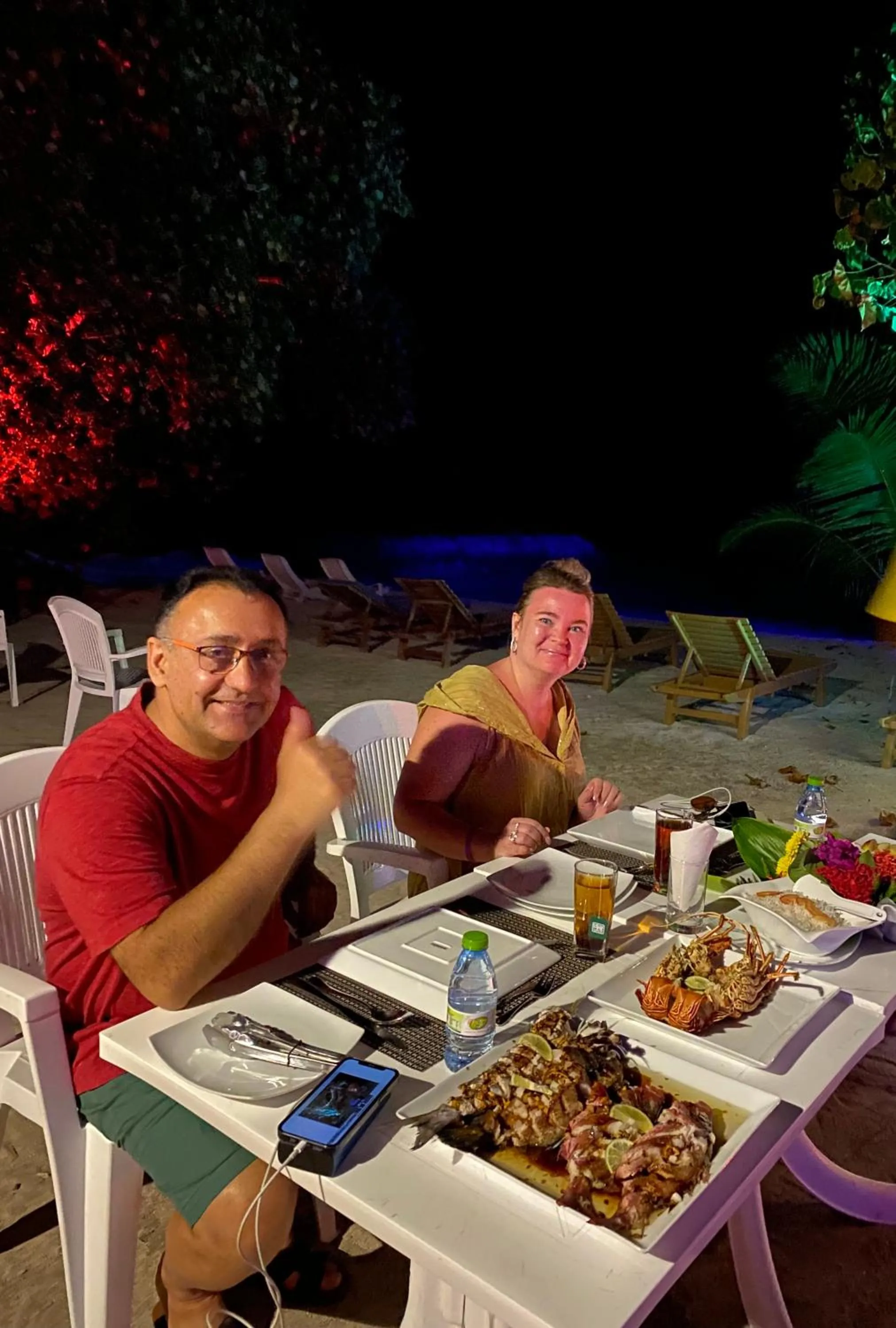 People in Summer Vibes Beach Front