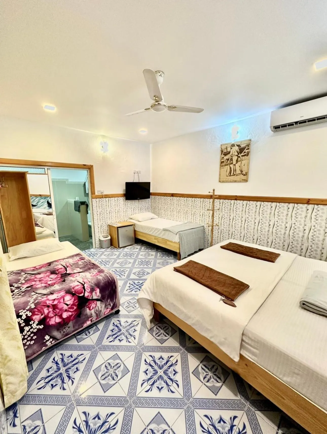 Bed in Summer Vibes Beach Front