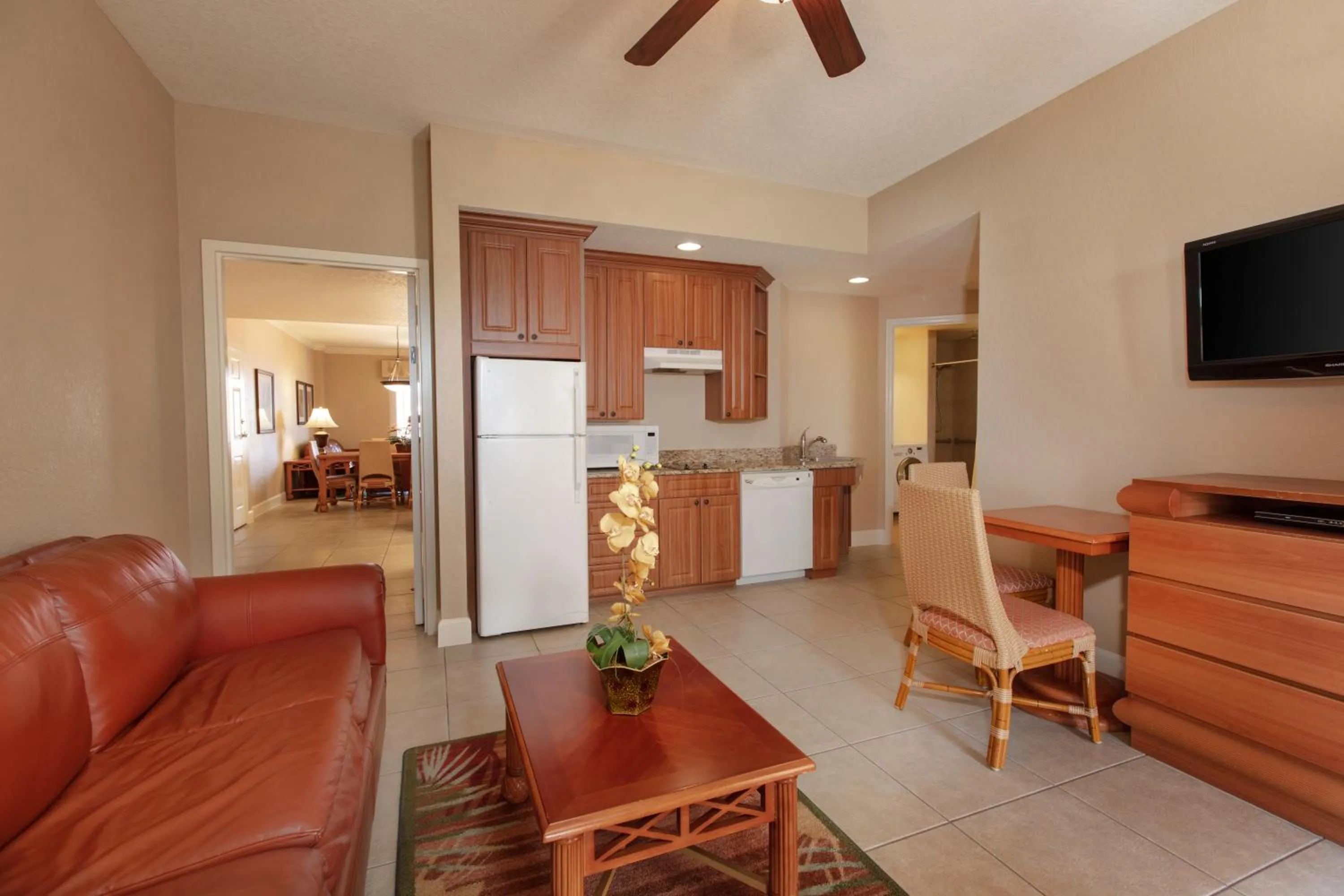 Seating area in Westgate Town Center Resort