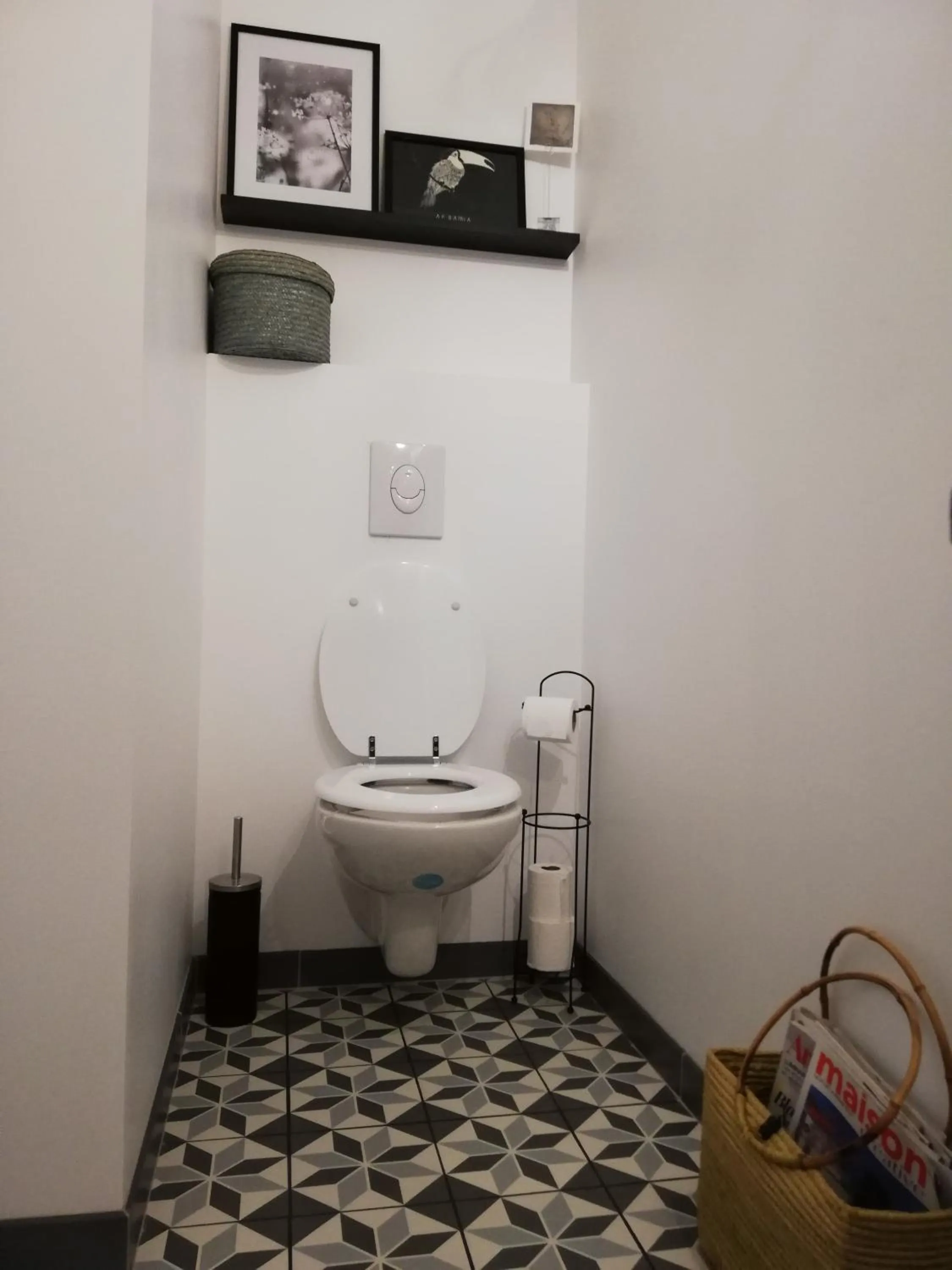 Toilet in Chambre d'hôtes Le Cocon des Champs