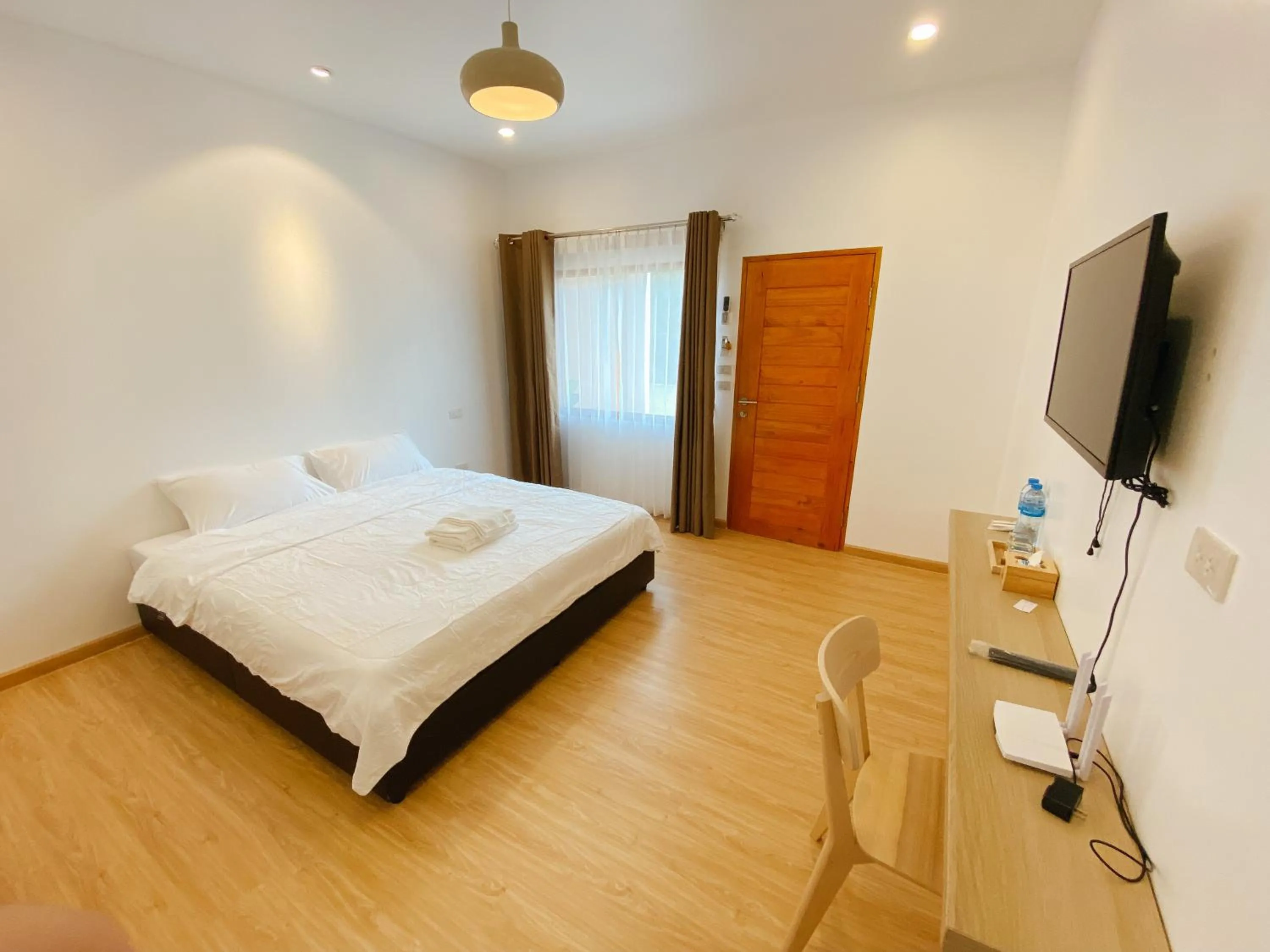 Bed in Sea Bear Resort ซีแบร์รีสอร์ต