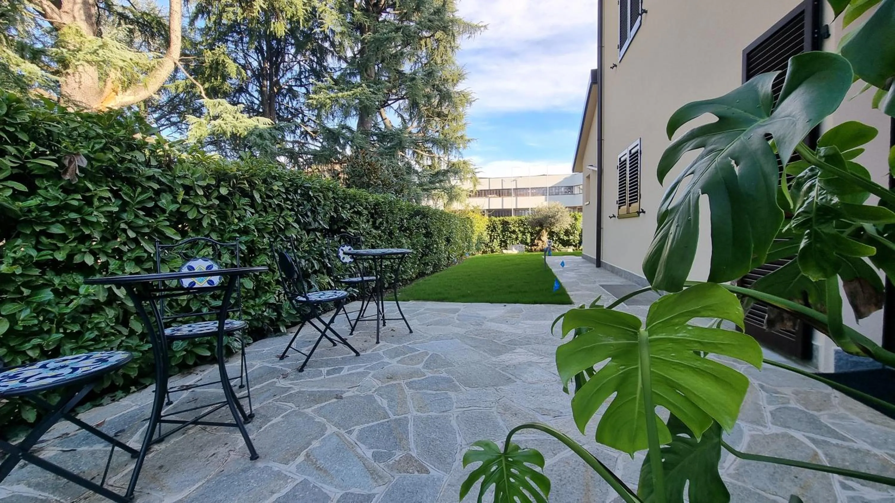 Patio in B&B Villa Eden