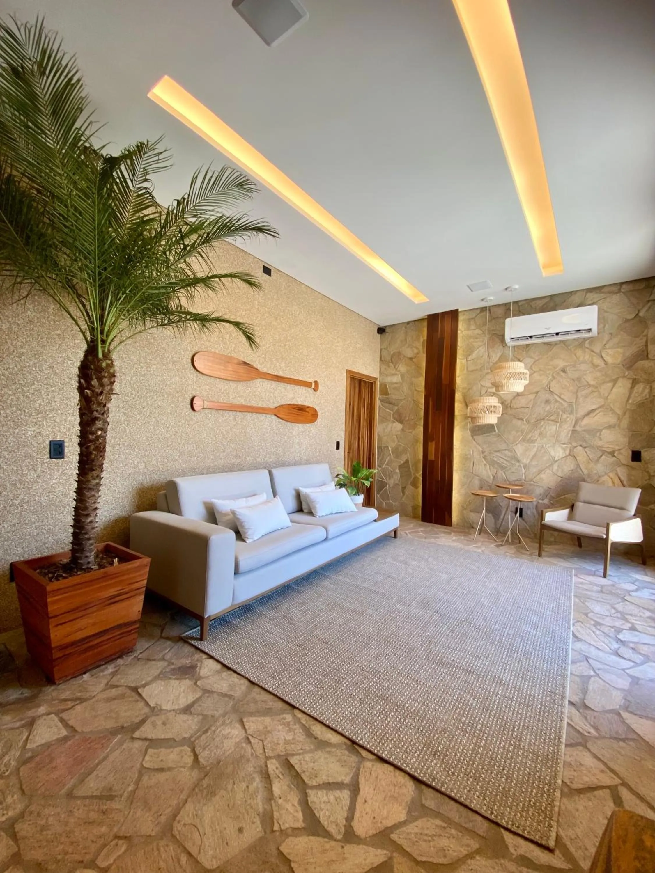 Lobby or reception in Maré Loft Praia