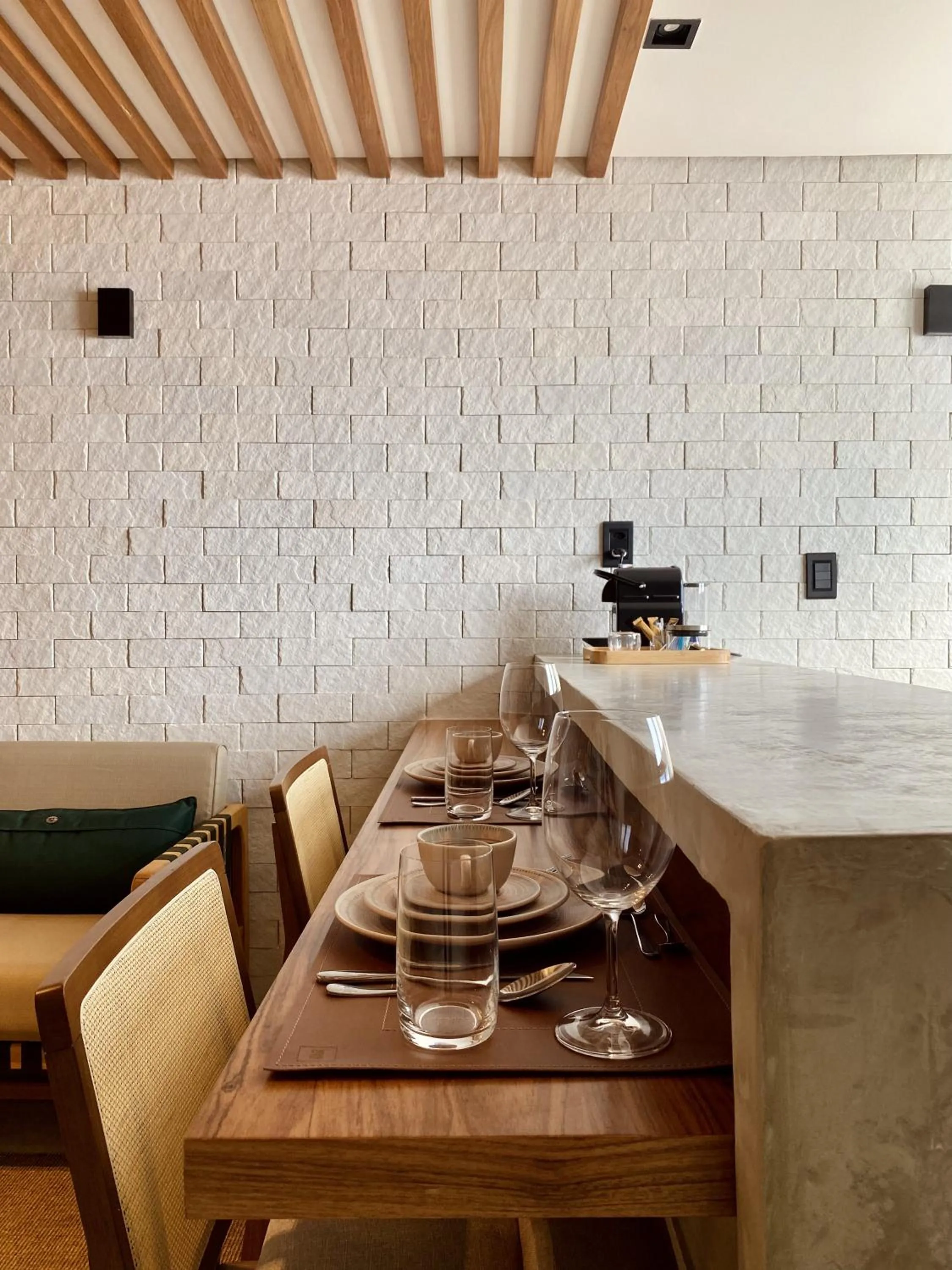 Dining area in Maré Loft Praia
